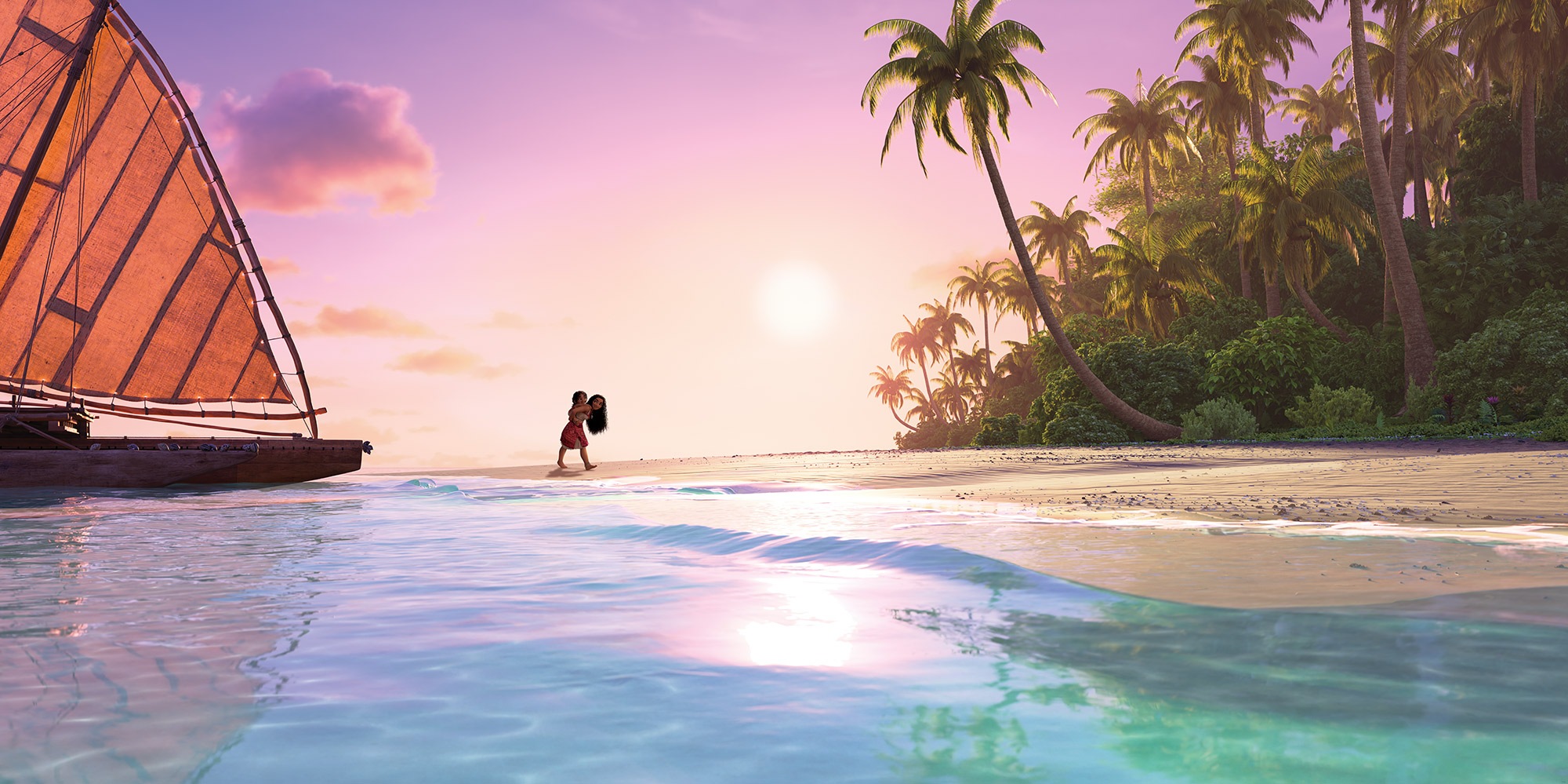 Komar Kindertapete »Disney Moana 2 Ocean Spirit«, bedruckt günstig online kaufen