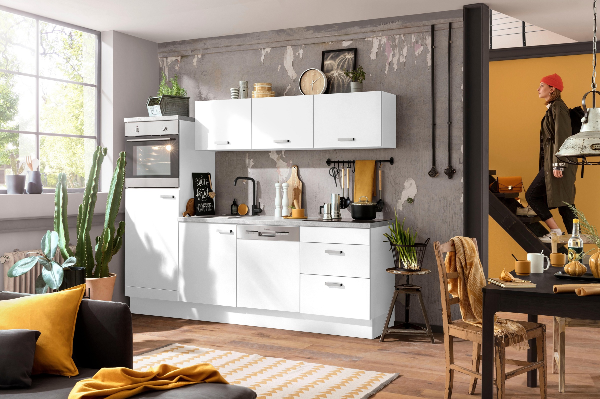 OPTIFIT Küchenzeile »Parma«, mit E-Geräten, Breite 240 cm günstig online kaufen