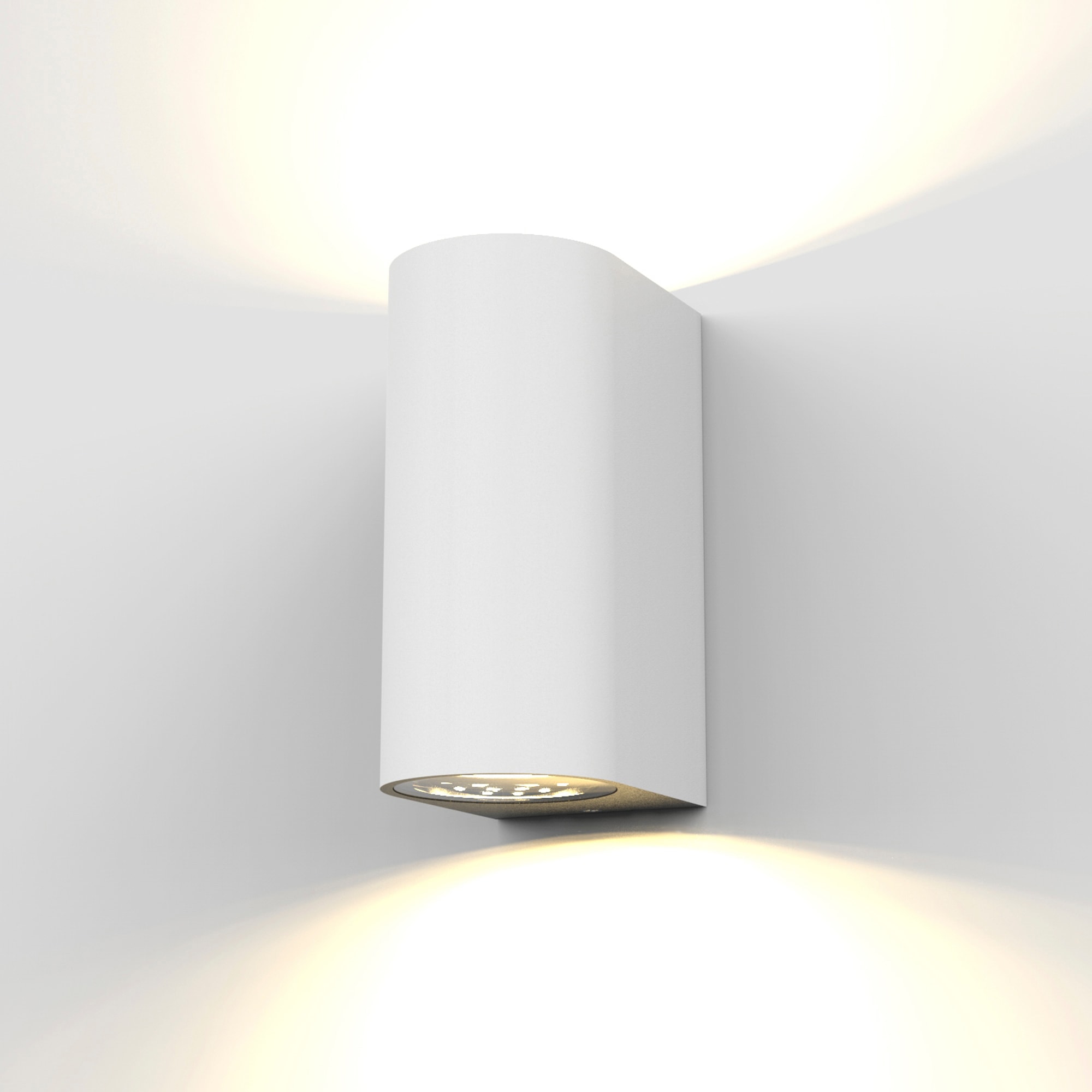 B.K.Licht Wandleuchte »BK_WL1139 LED Außenwandleuchte, 5W 2x Warmweißes bestellen Weiße 2x Inkl. 2 3.000K, flammig-flammig, 400Lm, IP44, Licht«, Leuchtmittel, Wandlampe Raten auf GU10