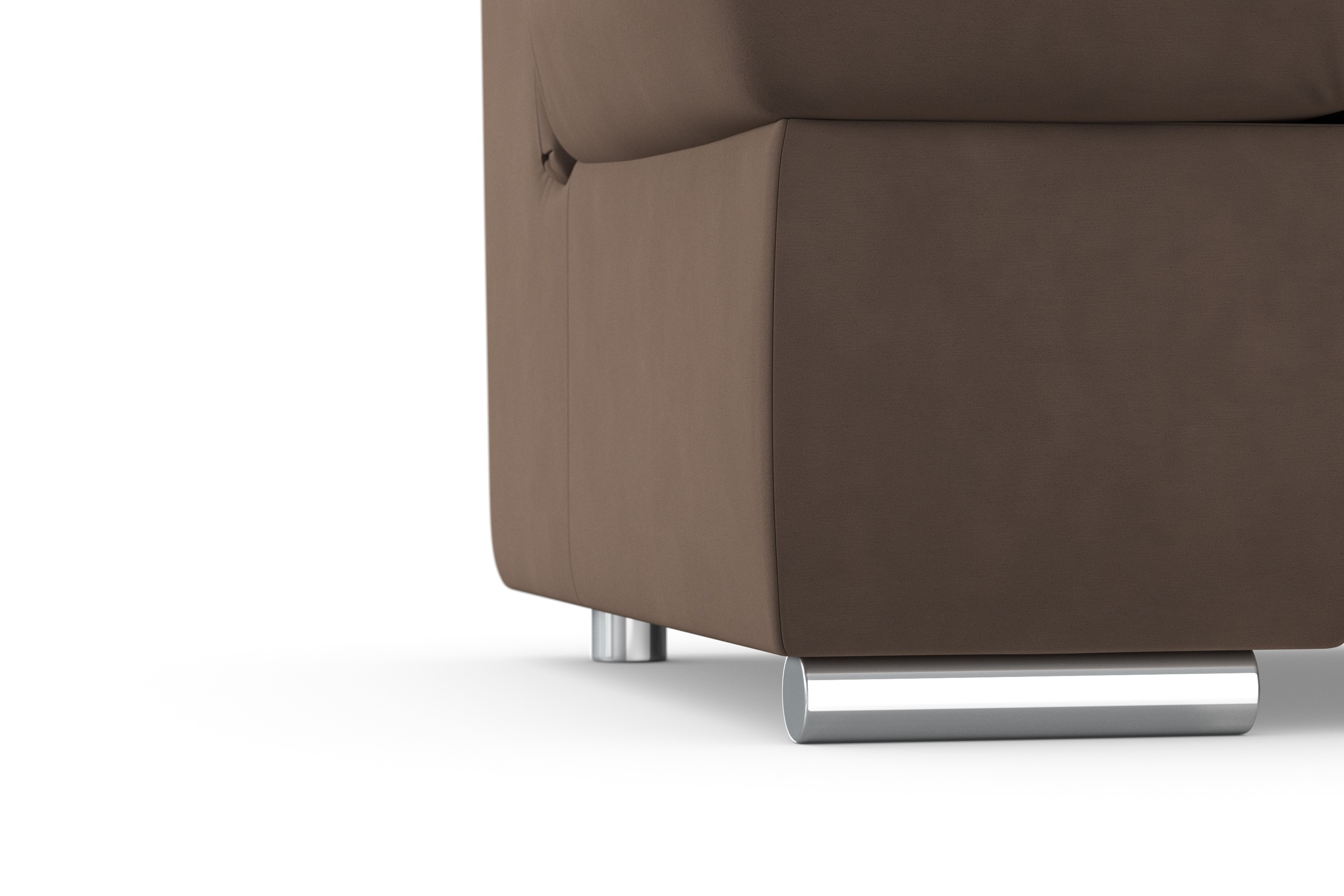DOMO collection Ecksofa »Mona L-Form«, wahlweise mit Bett- und Armlehnfunktion