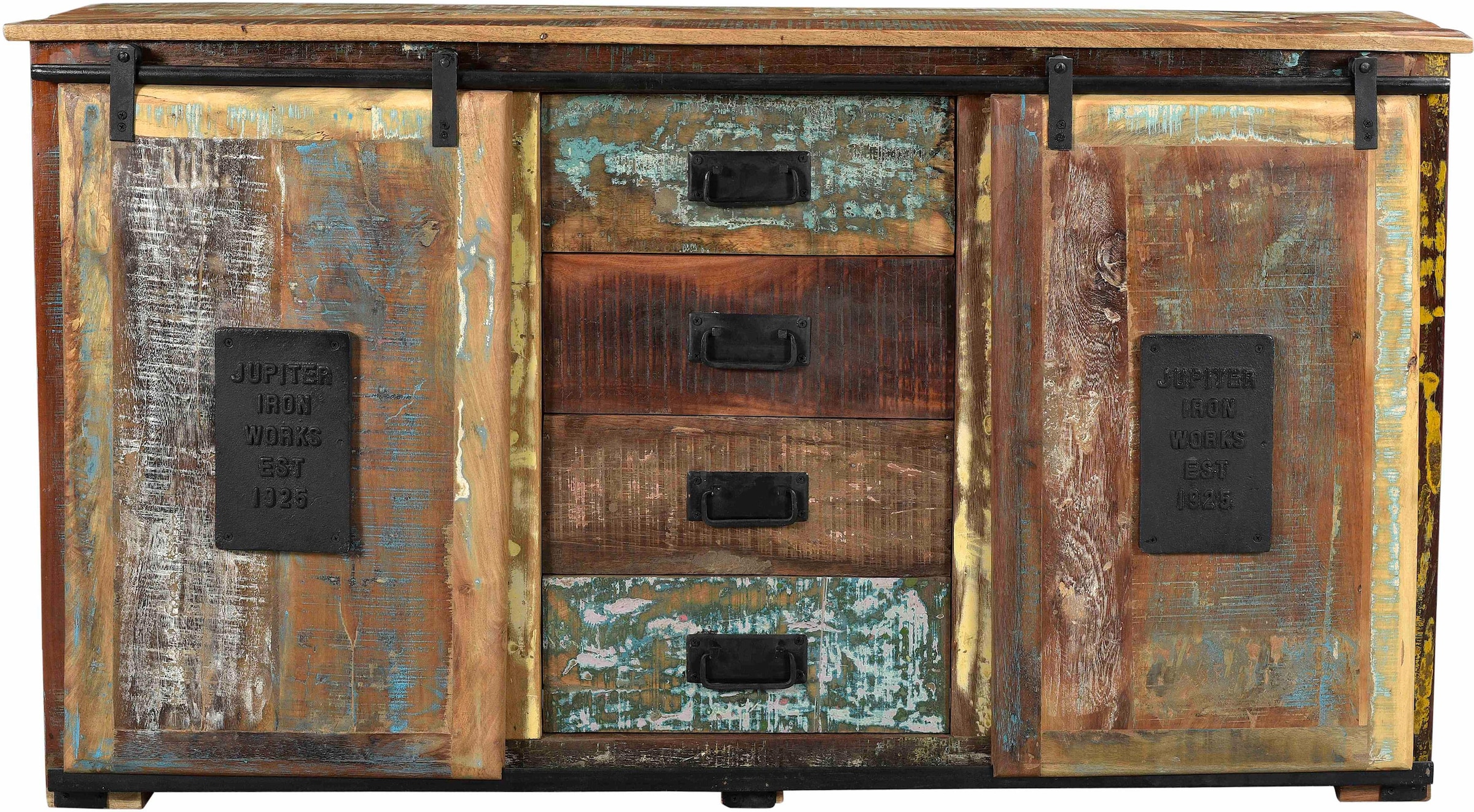 SIT Sideboard »Jupiter«, aus Vintage recyceltem bestellen auf Altholz, Shabby Chic, Raten