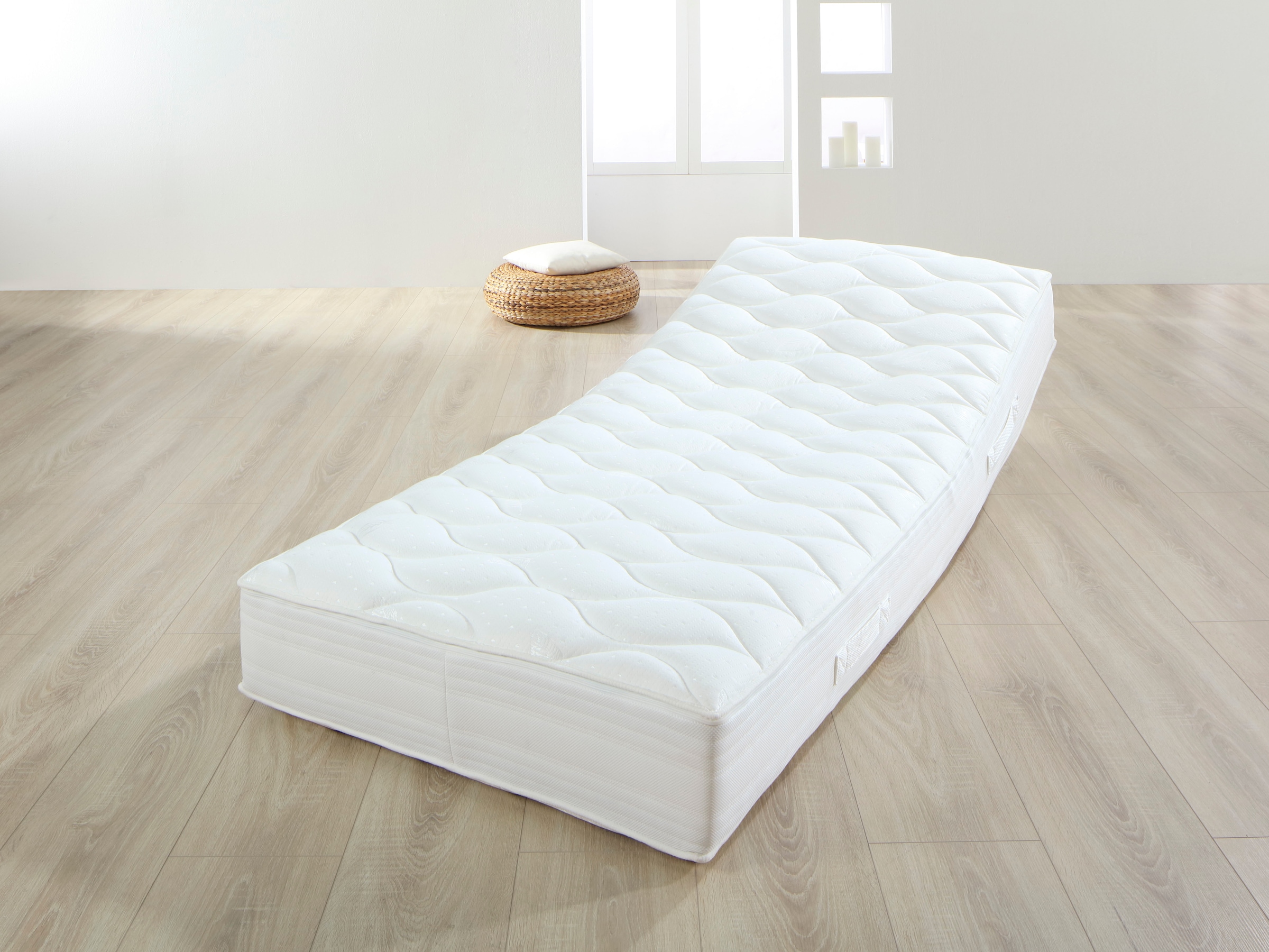 fan Taschenfederkernmatratze »Calypso Plus 1.000 T«, 24 cm hoch, Raumgewicht: 35 kg/m³, 1034 Federn, (1 St.), Matratze in 90x200 cm und weiteren Größen, komfortable Matratze