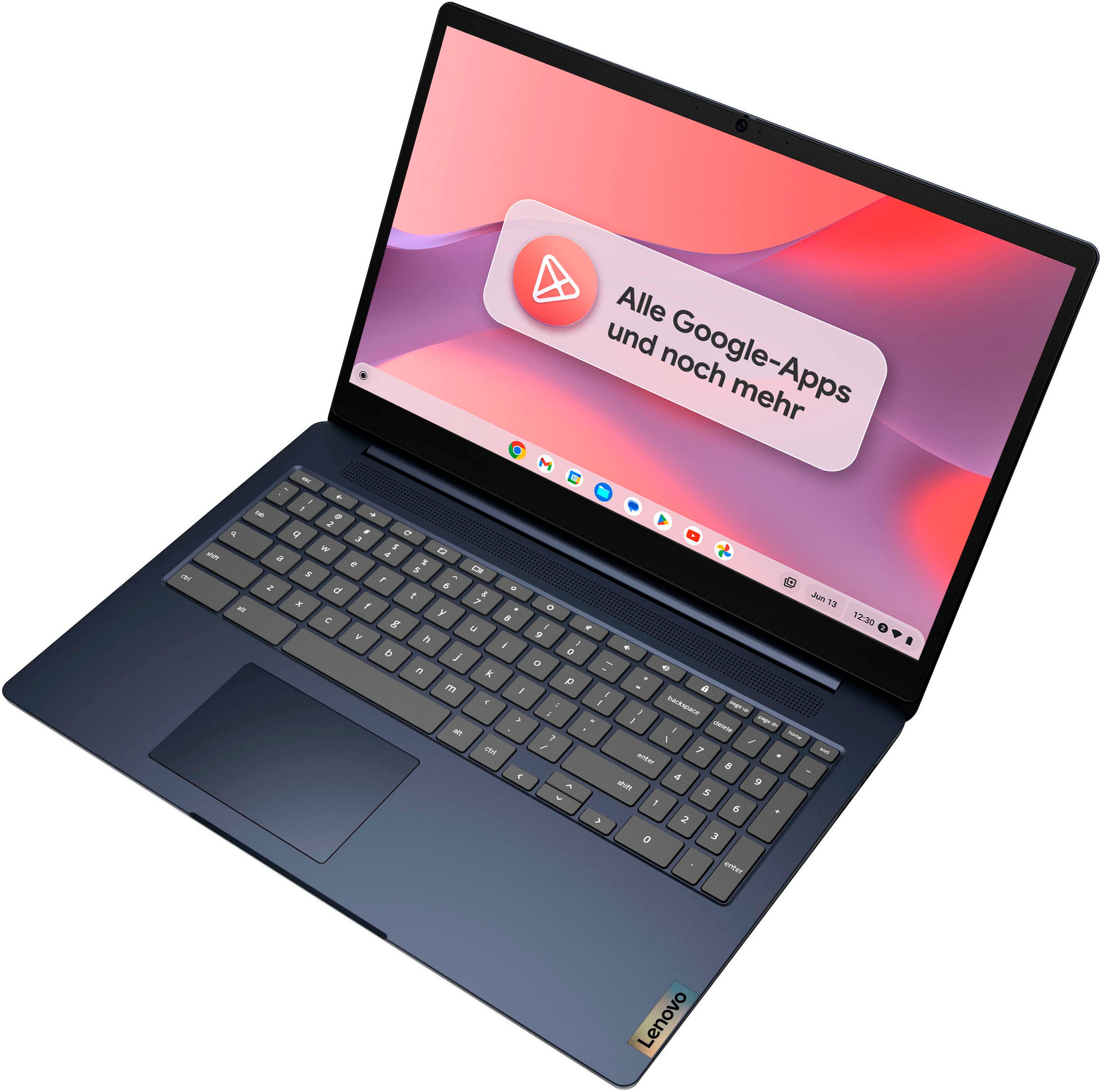 Lenovo Chromebook »IdeaPad 3 Chrome 15IJL6 8GB RAM / 128GB eMMC«, 39,6 cm, / 15,6 Zoll, Intel, Celeron, UHD Graphics