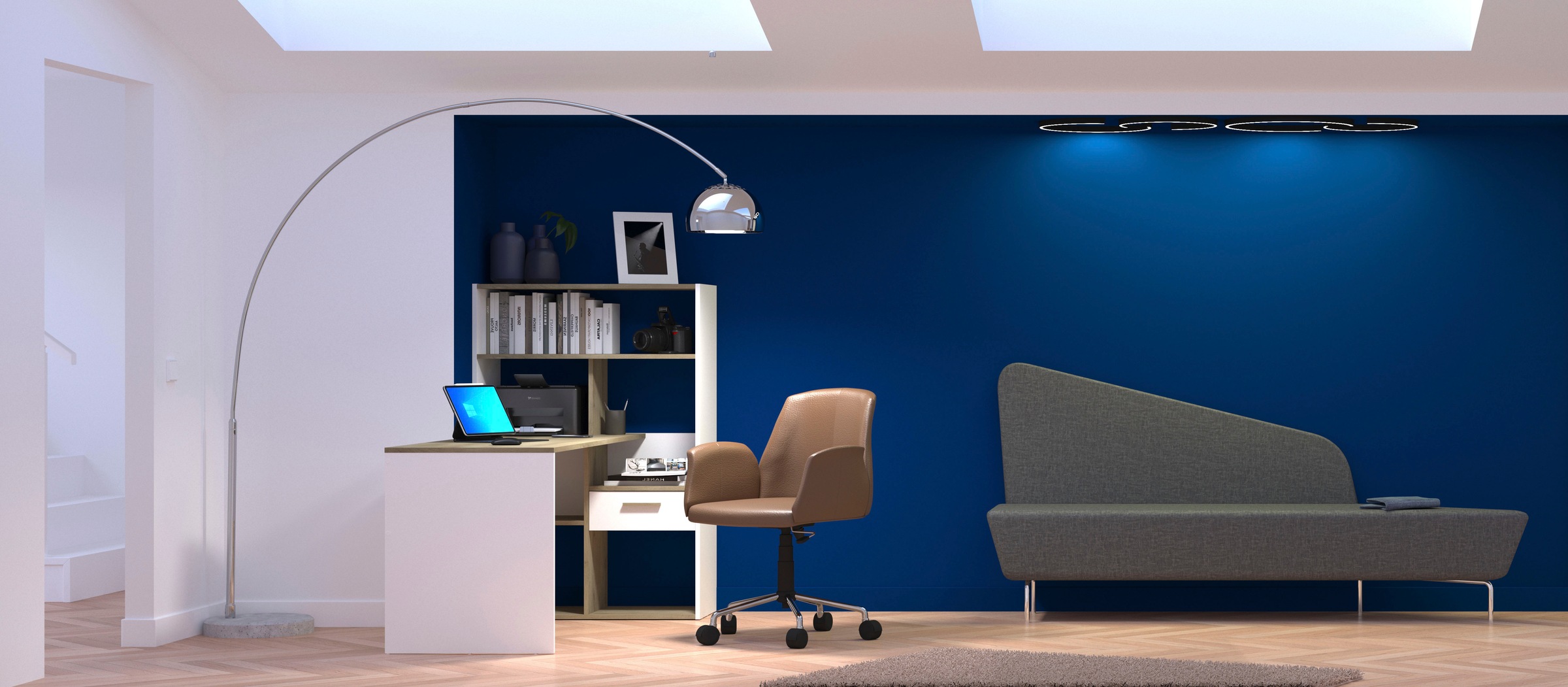 Demeyere GROUP Schreibtisch »Strate«, Schreibtisch Regal 1 Schublade günstig online kaufen