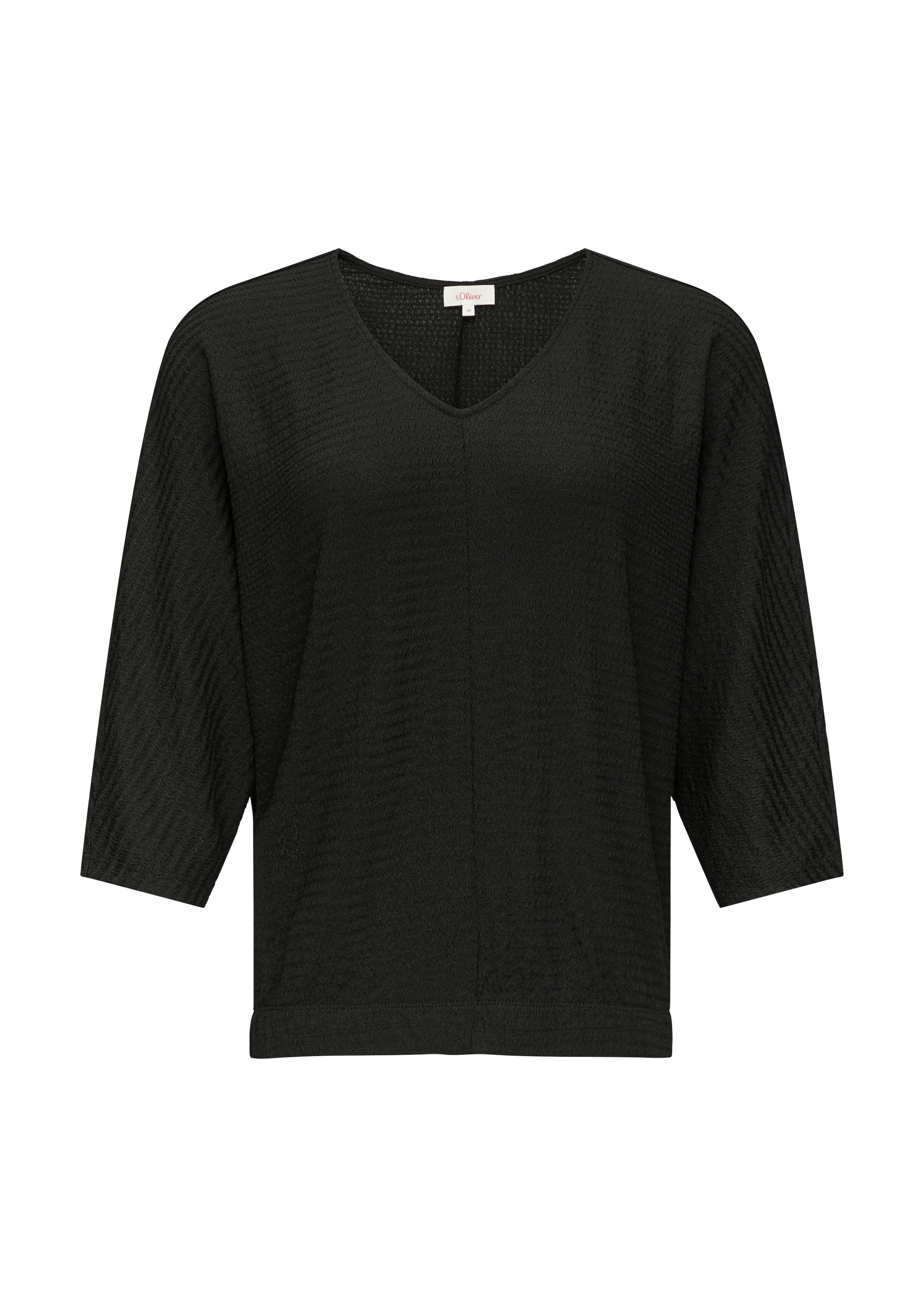 s.Oliver 3/4-Arm-Shirt, mit Struktur