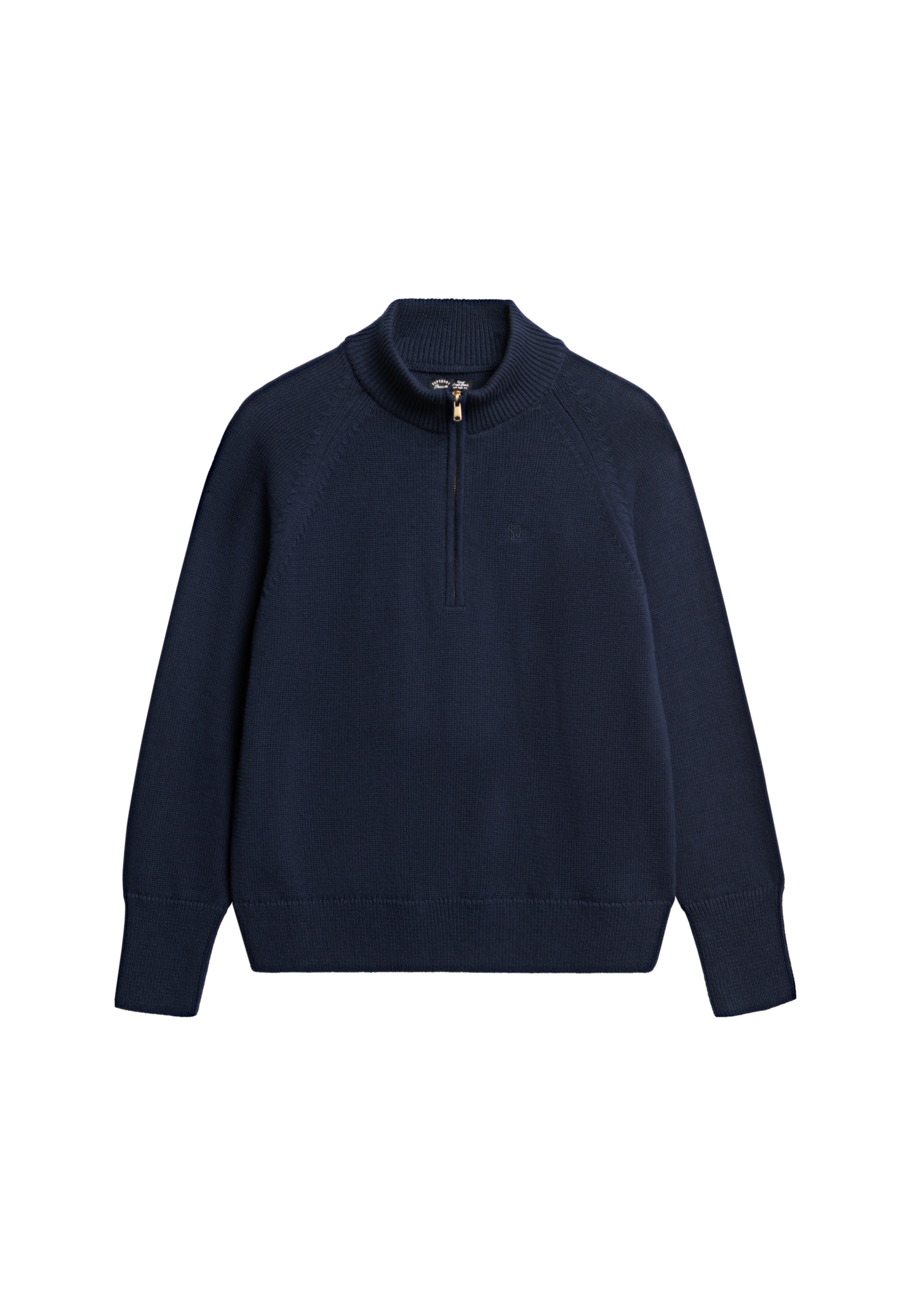 Superdry Troyer »CLASSIC COTTON KNIT HALF ZIP« Baumwolle