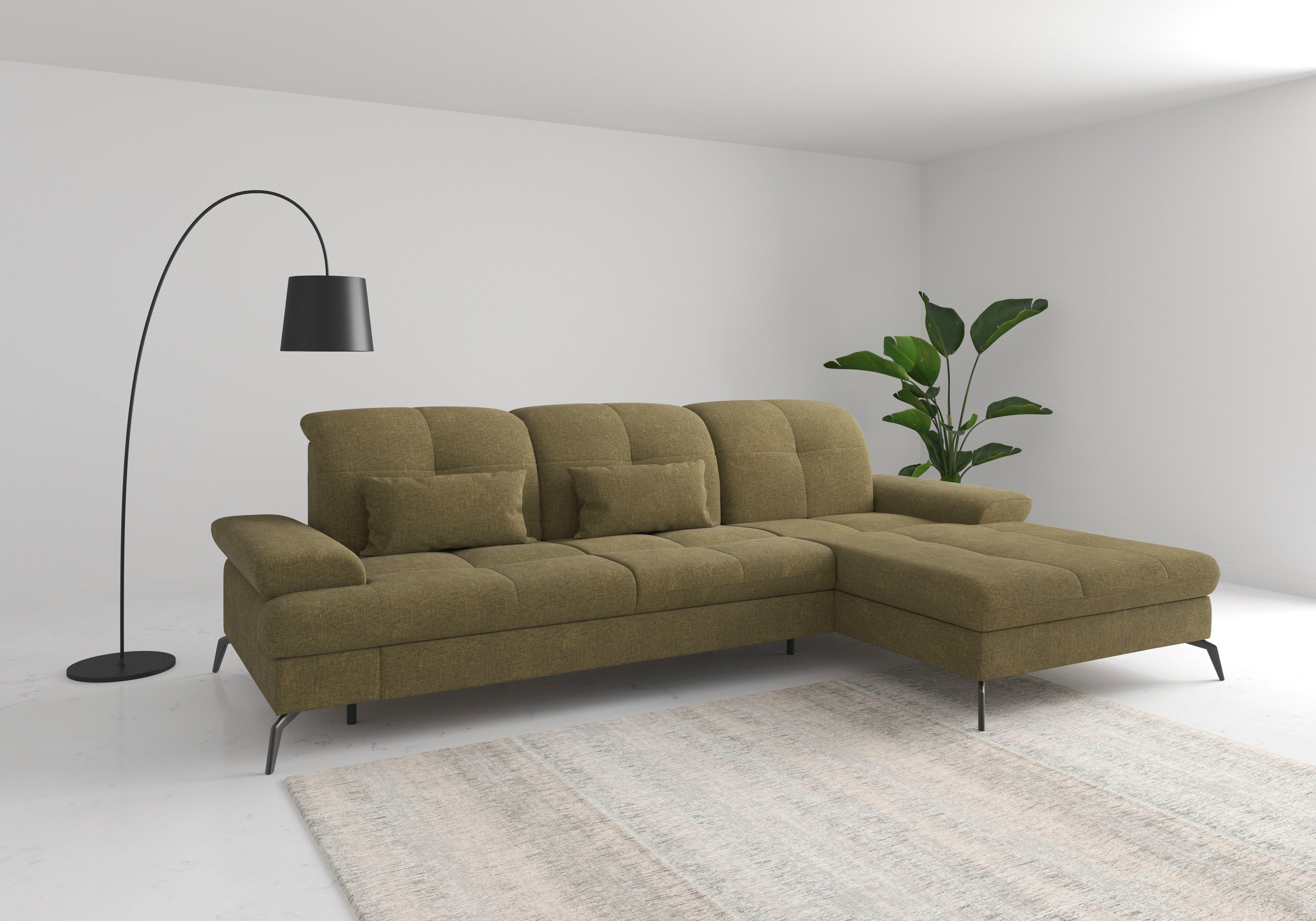 sit&more Ecksofa »Amica, L-Form, inkl. Sitztiefenverstellung & Armteilverst günstig online kaufen