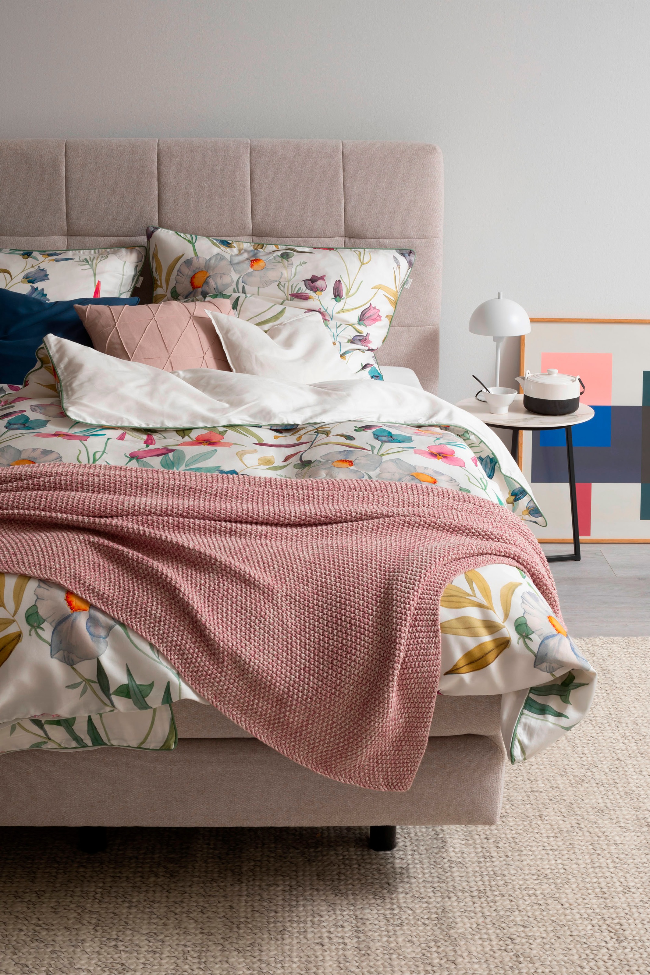SCHÖNER WOHNEN-Kollektion Bettwäsche »Fiori«, aus Baumwolle günstig online kaufen