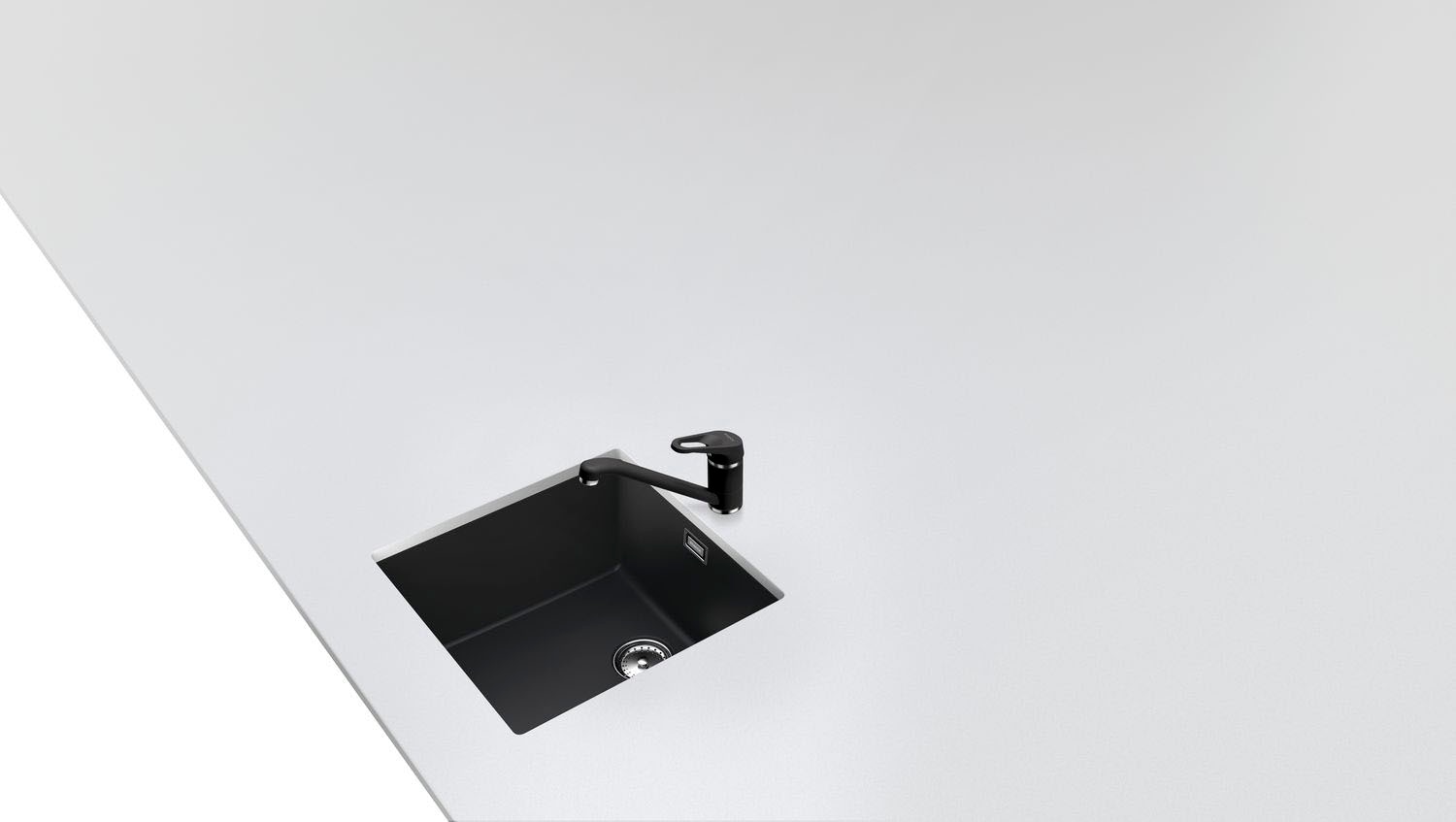 Schock Küchenarmatur »COSMO« Festauslauf, Wasserspar-Perlator, Schwenkbereich 360°