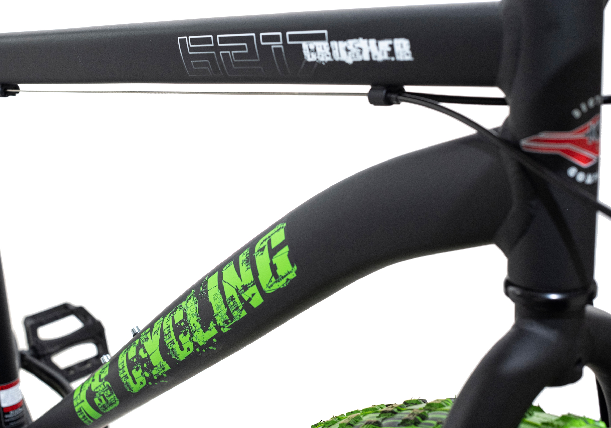 KS Cycling Fatbike »Crusher«, 7 Gang, Shimano, Tourney Schaltwerk, Kettenschaltung, für Herren, Kettenschaltung