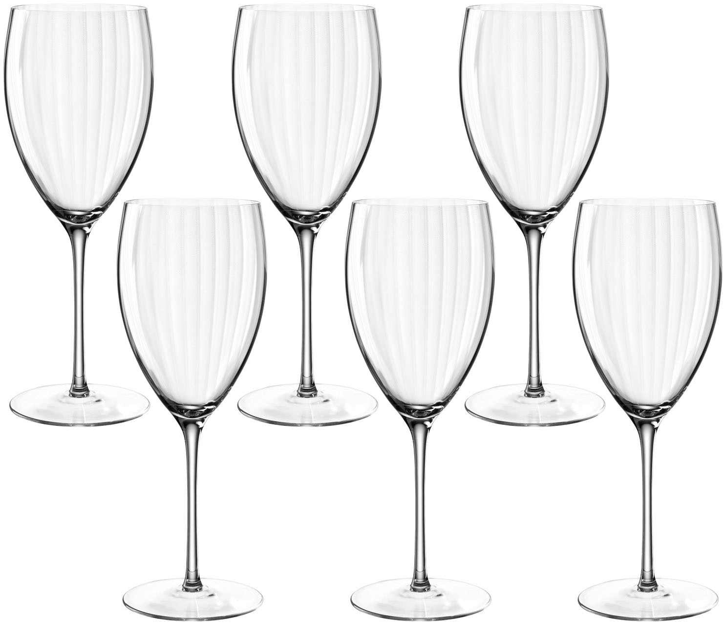 LEONARDO Weißweinglas »POESIA«, (Set, 6 tlg.), 450 ml, 6-teilig