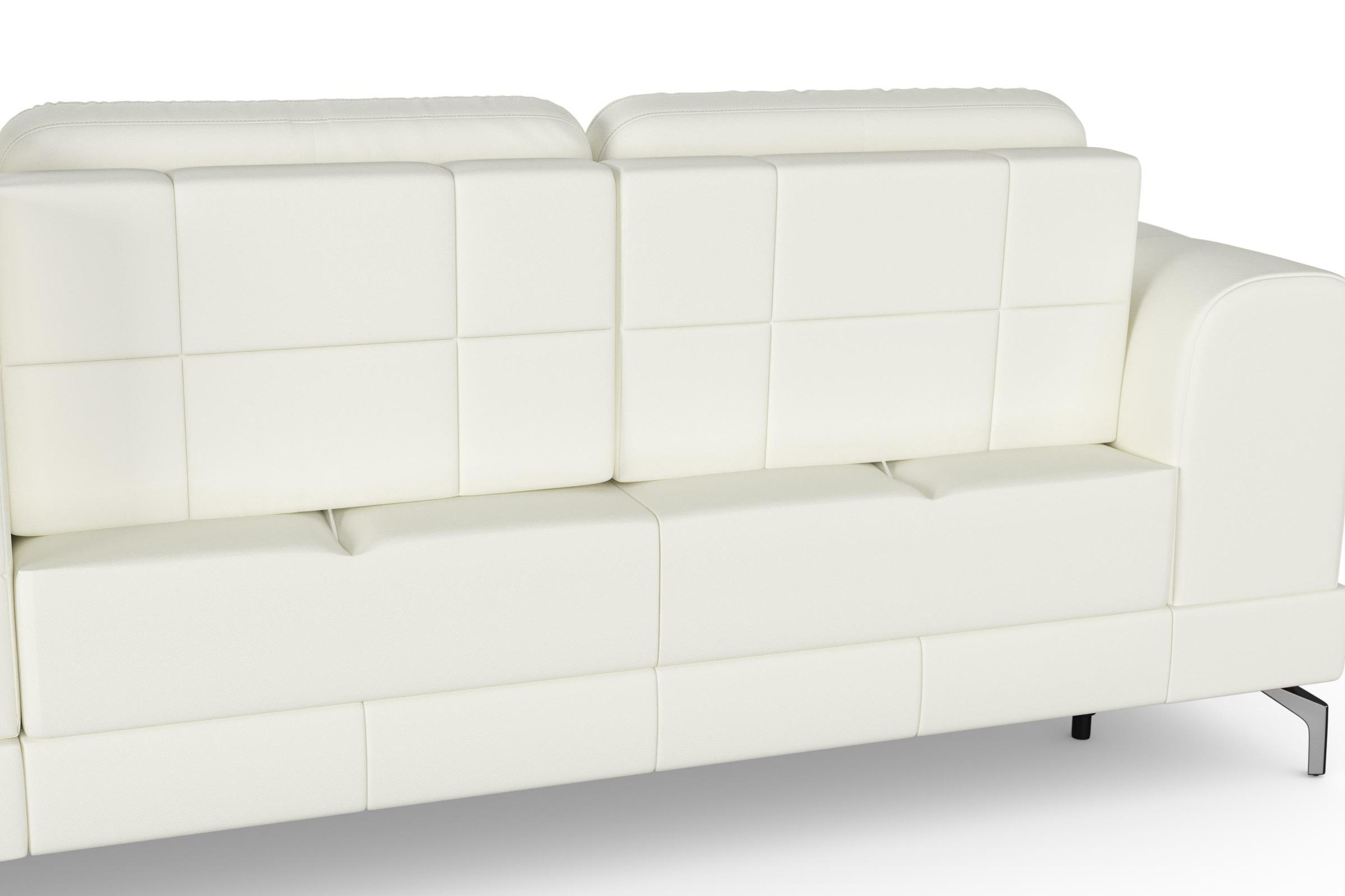 sit&more Ecksofa »Bendigo L-Form«, inklusive Sitztiefenverstellung, Bodenfreiheit 12 cm, in 2 Fußfarben
