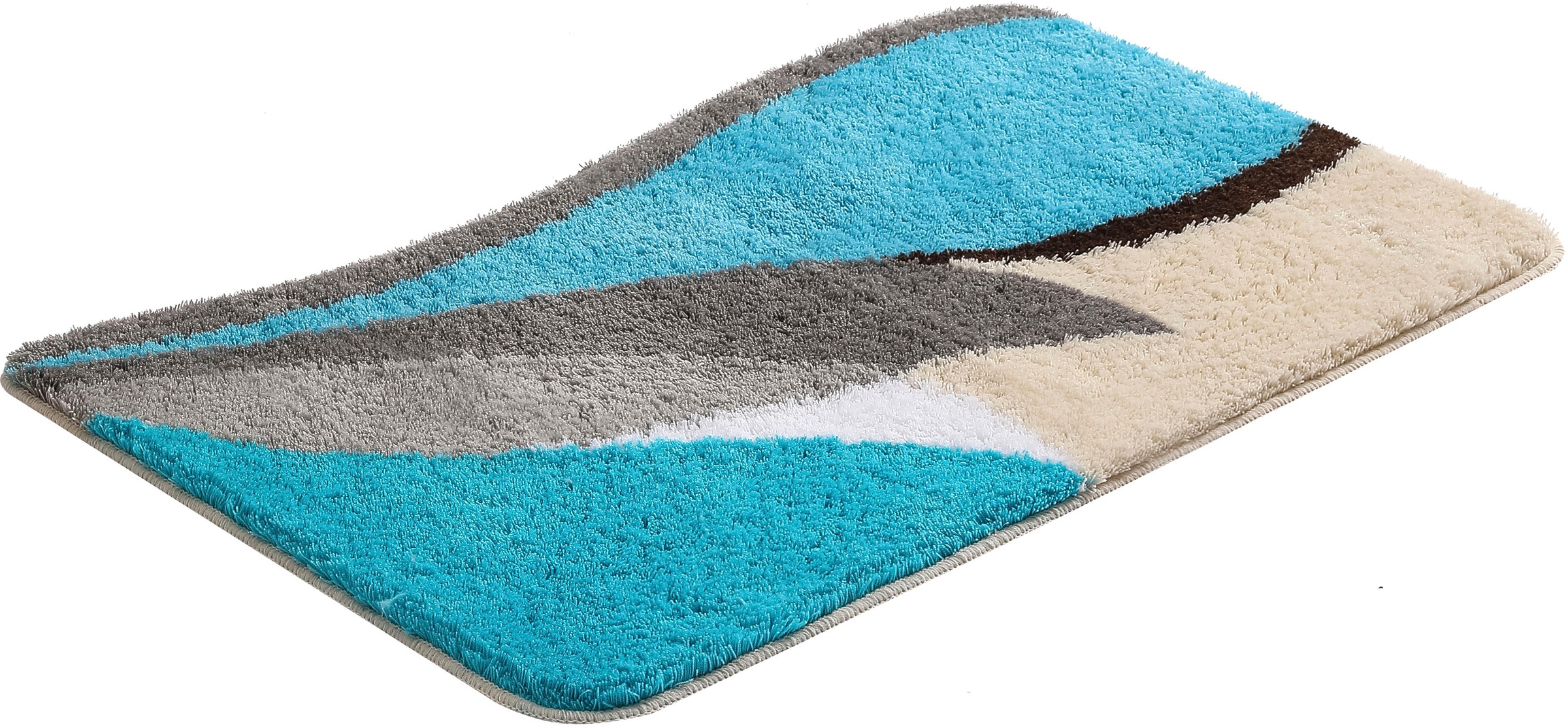 my home Badematte »Magnus, Badvorleger, Badezimmer Teppich«, rutschhemmend günstig online kaufen