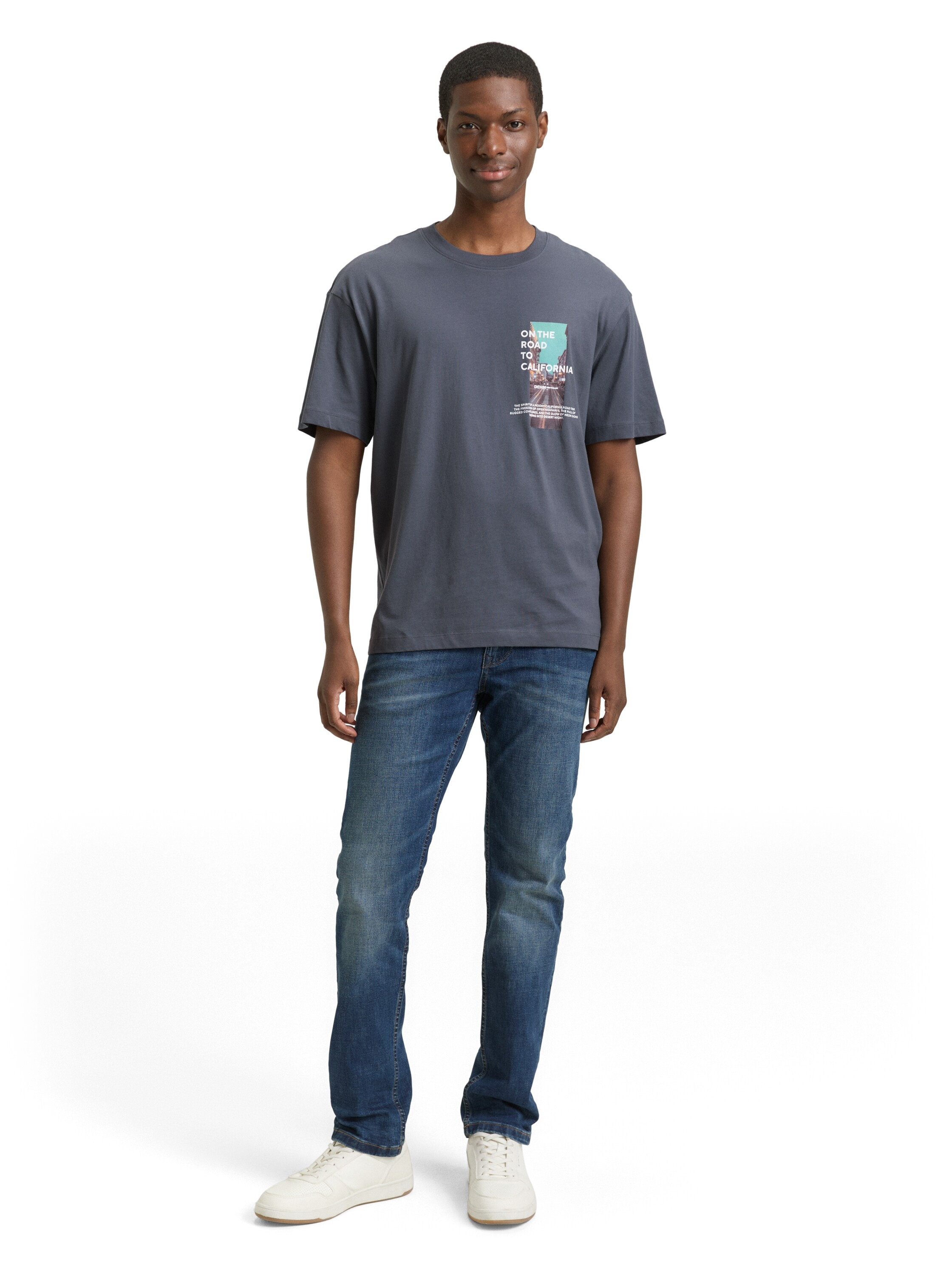 TOM TAILOR Denim T-Shirt mit Fotoprint