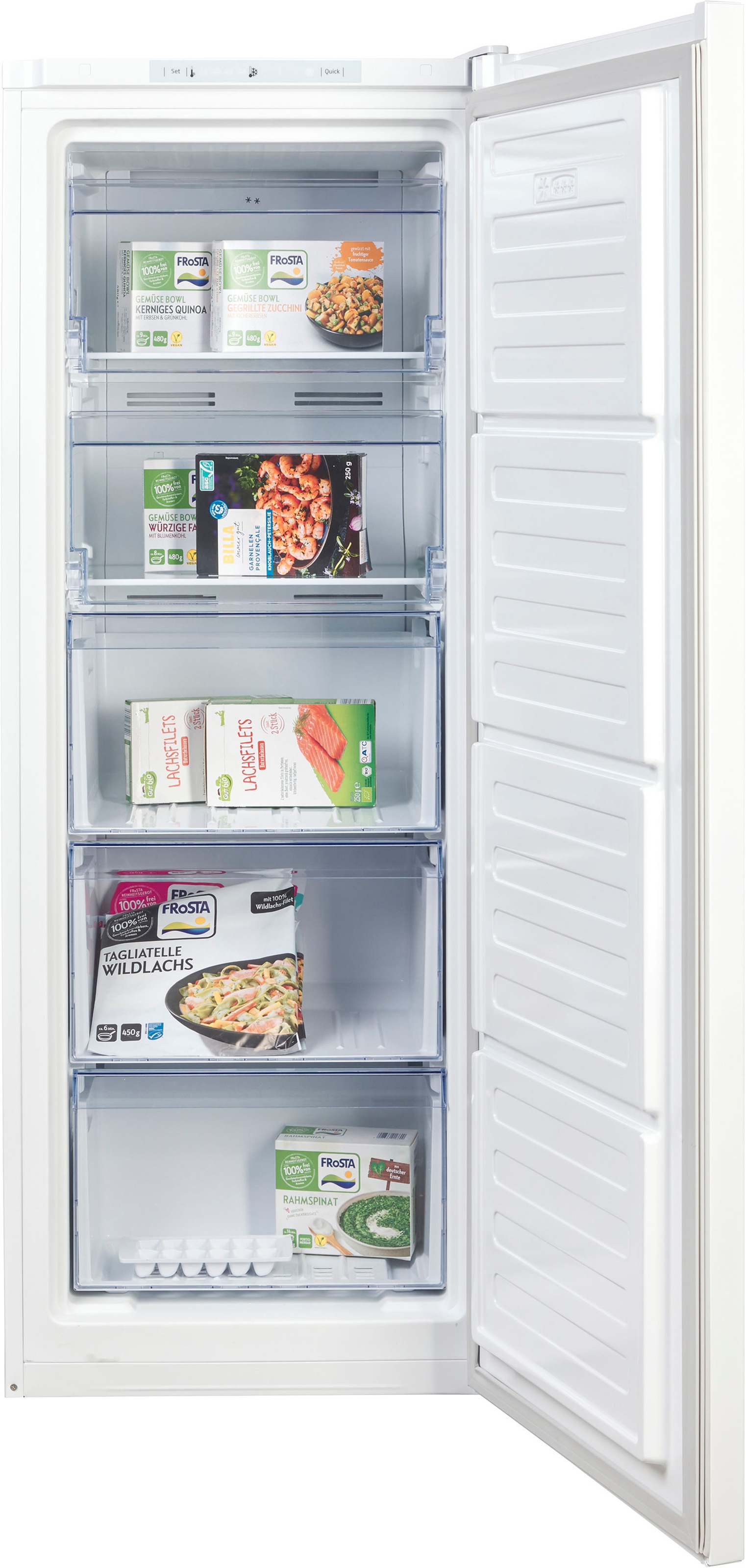 BEKO Gefrierschrank »RFNM200T40WN 457200000018«, 145,7 cm hoch, 54 cm breit günstig online kaufen