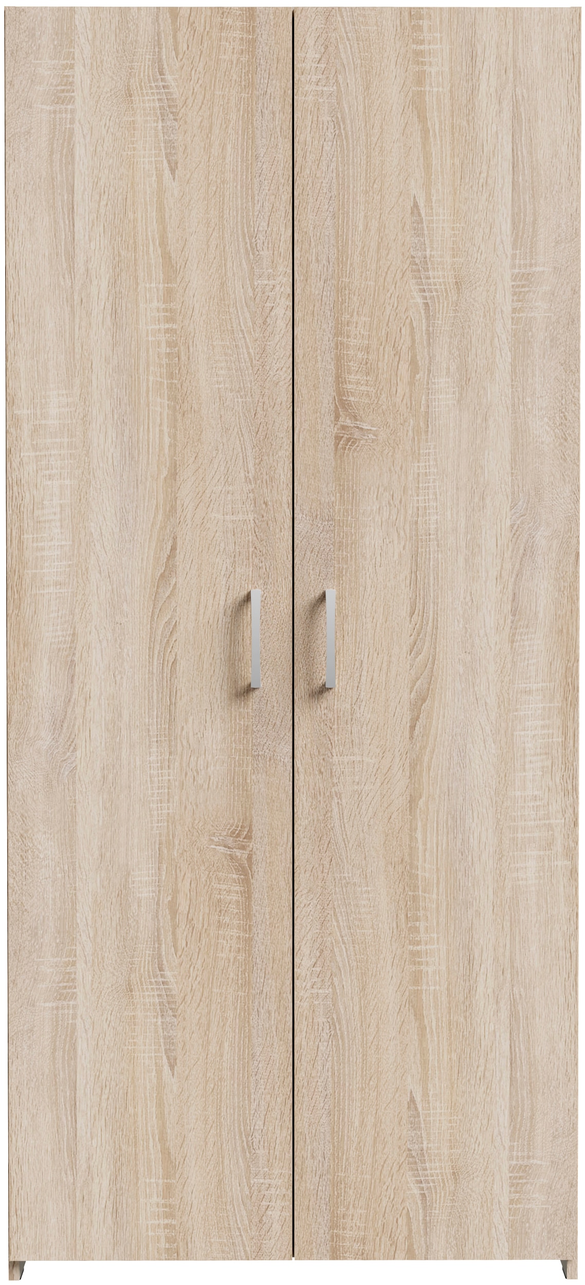 FORTE Drehtürenschrank 2 Dekore, Mehrzweckschrank, Einlegeböden optional