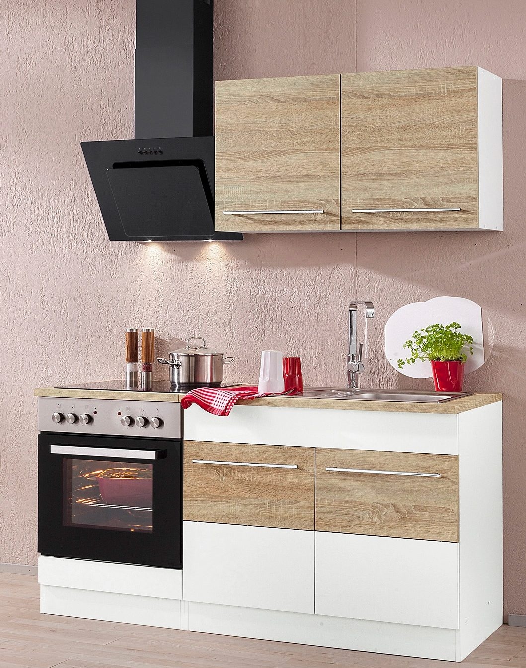 HELD MÖBEL Küchenzeile »Trient«, mit E-Geräten, Breite 160 cm auf Raten  kaufen