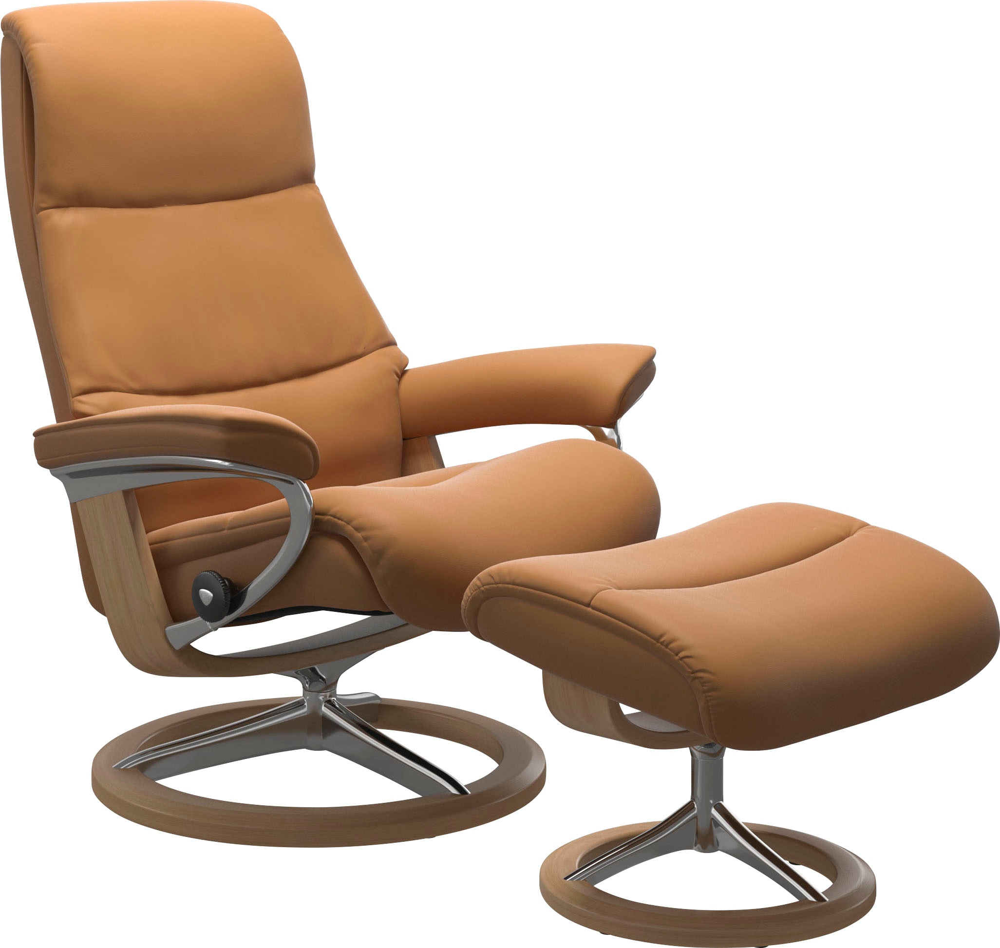 Stressless "View" mit Signature Base, Größe M,Gestell Eiche günstig online kaufen