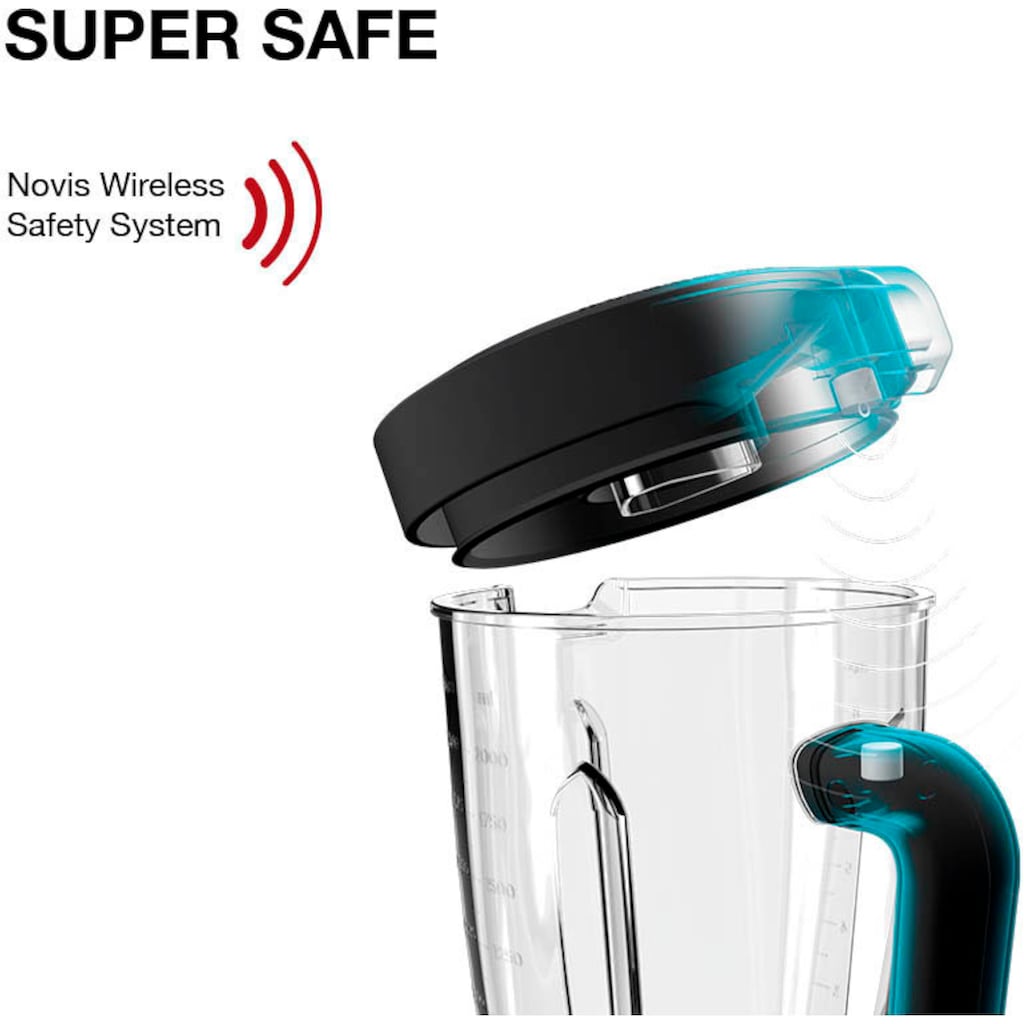 NOVIS Standmixer »ProBlender 880L weiss«, 1400 W