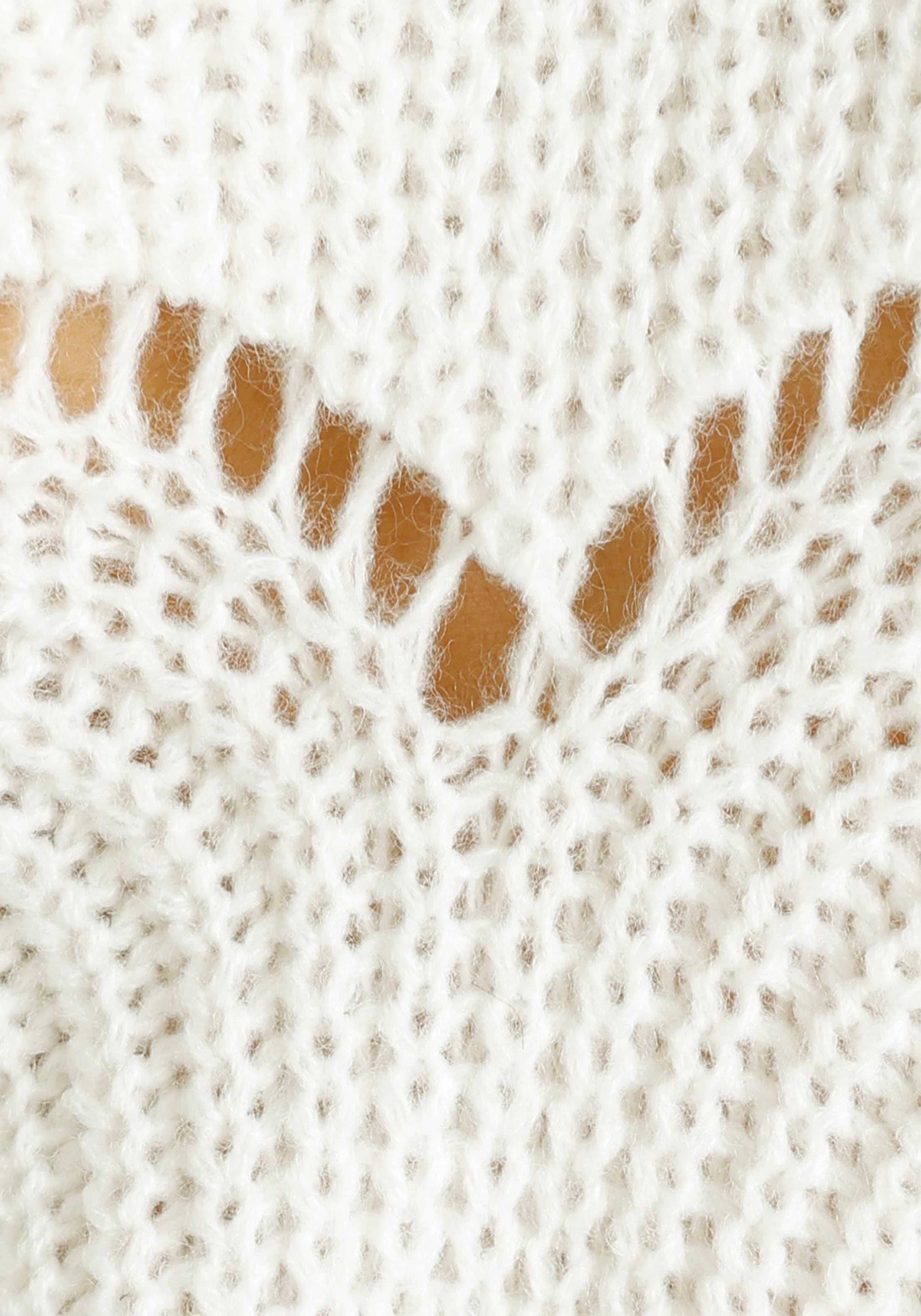 Laura Scott Strickpullover, mit modischem Strickmuster
