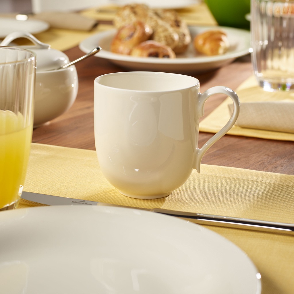Villeroy & Boch Becher »Becher mit Henkel New Cottage Basic 260 ml 6er Set günstig online kaufen