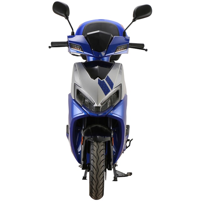 GT UNION Motorroller »Sonic X 50-45«, 50 cm³, 45 km/h, Euro 5, 3 PS, ( Komplett-Set, 2 tlg., mit Topcase), inkl. Topcase online kaufen