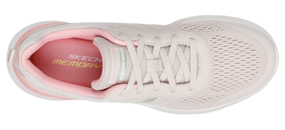 Skechers Sneaker »SKECH-AIR DYNAMIGHT 2.0-NEW HEIGHTS«, Schnürschuh, Fitnessschuh, Halbschuh, Freizeitsch mit Memory Foam