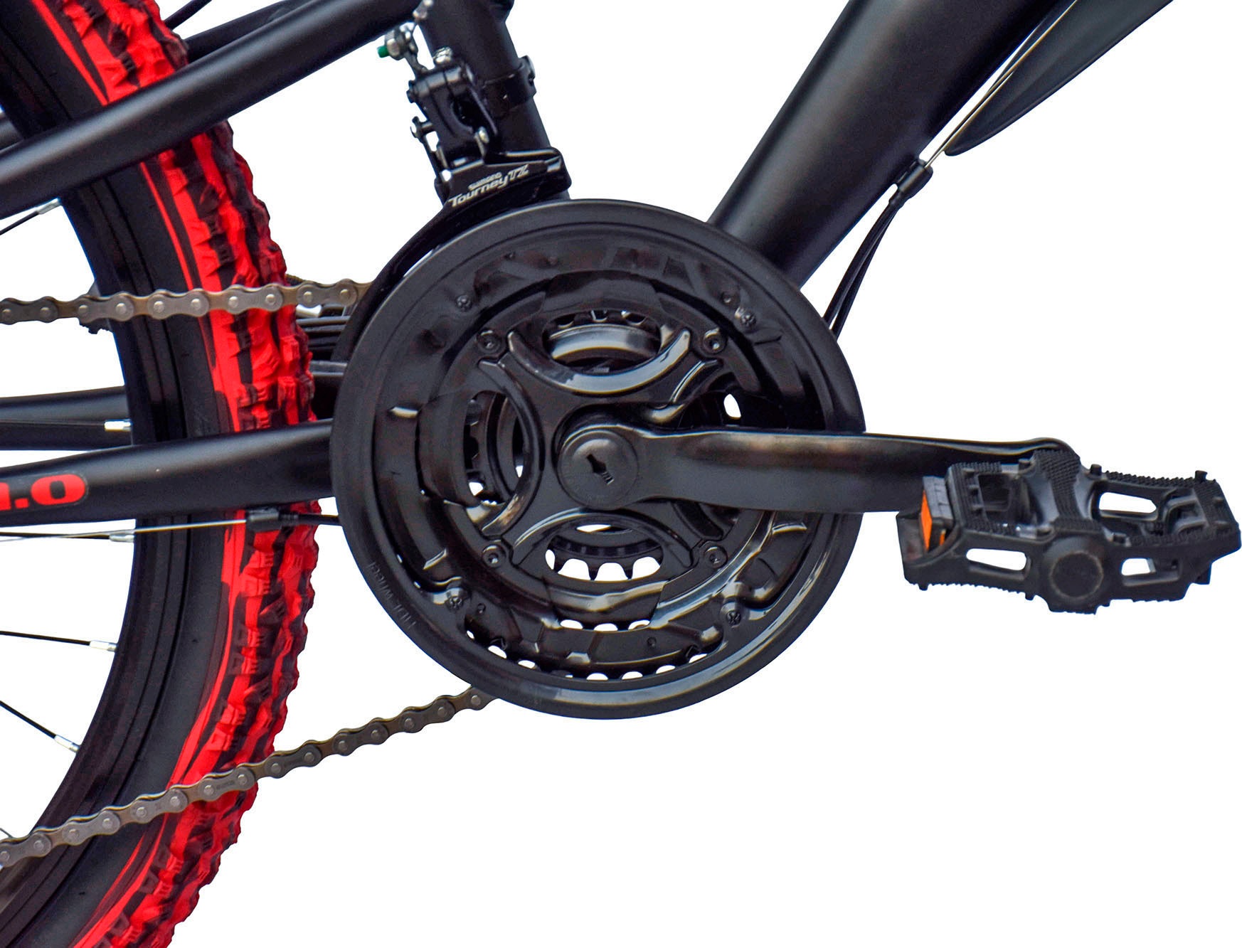 WYNN Jugendfahrrad »KMB1.0« 21 Gang Shimano Tourney Schaltwerk Kettenschaltung