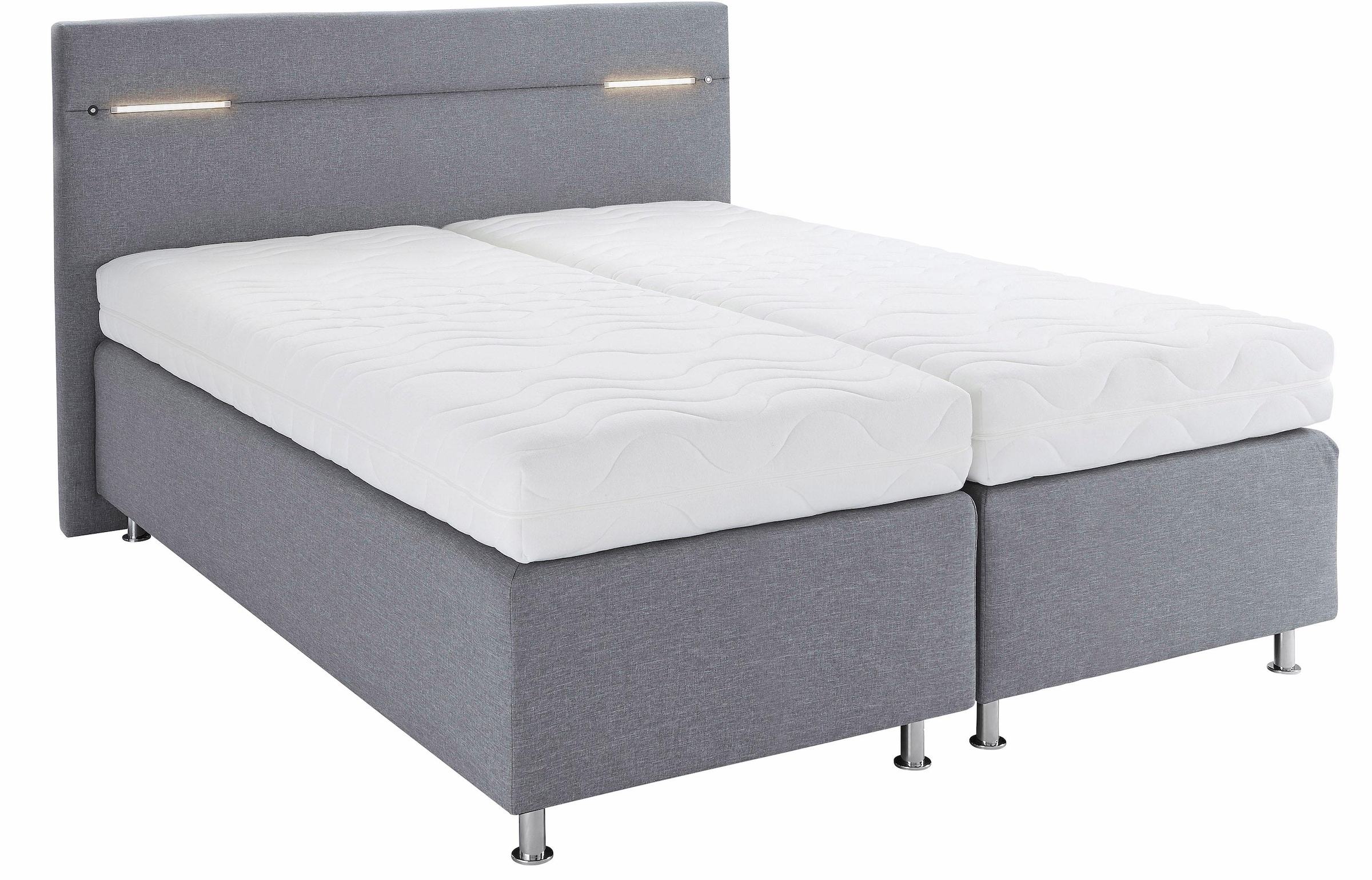 Westfalia Schlafkomfort Boxspringbett, wahlweise mit LED-Beleuchtung günstig online kaufen