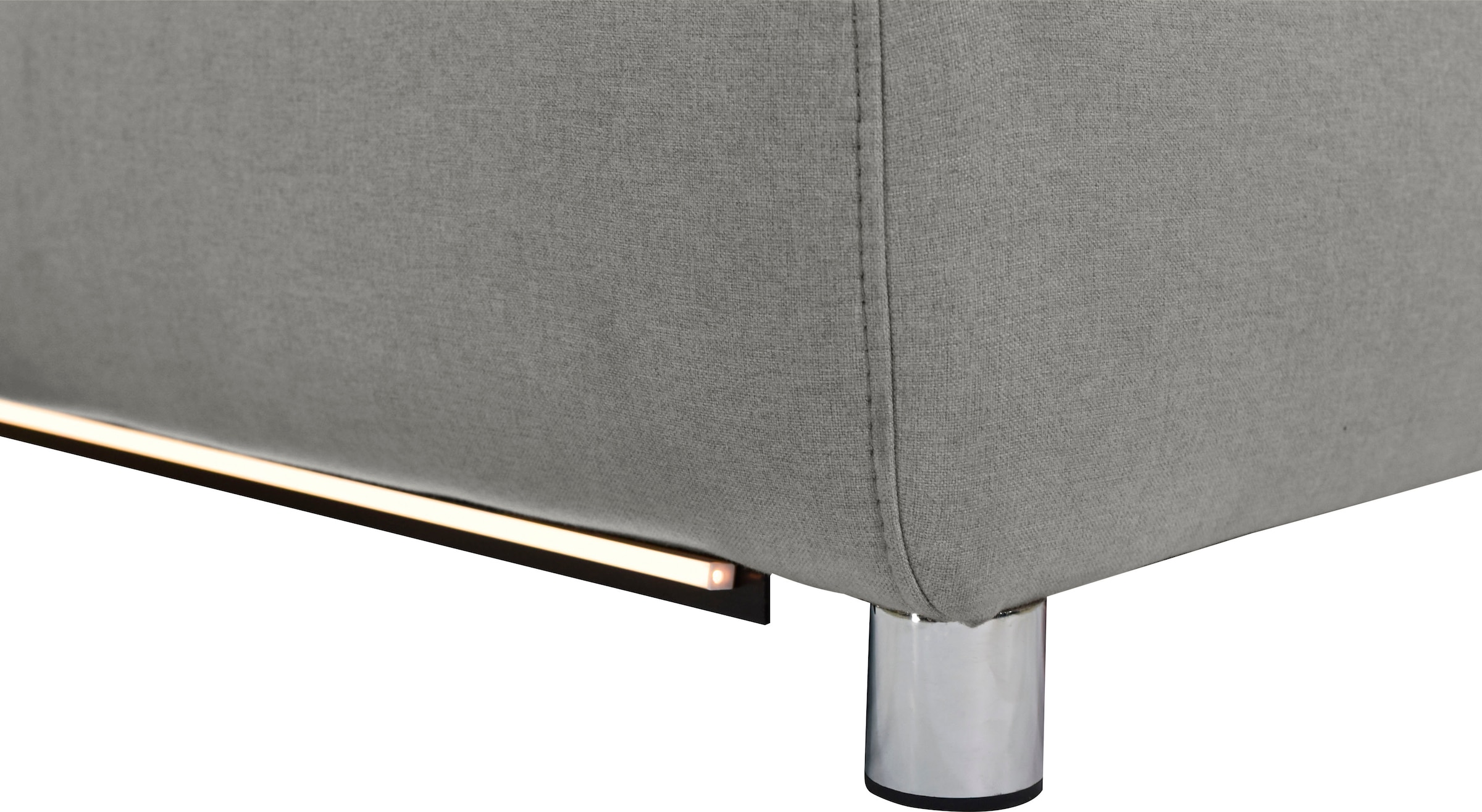 Places of Style 2-Sitzer »Pareli 172cm, manuelle u. elektr. Relaxfunktion«, USB, Kopfteil-Verstellung, LED, in Echtleder, Kunstleder, Web