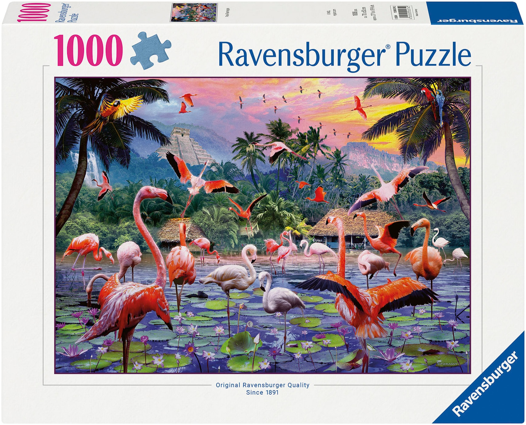 Ravensburger Puzzle »Pinke Flamingos«, Made in Germany