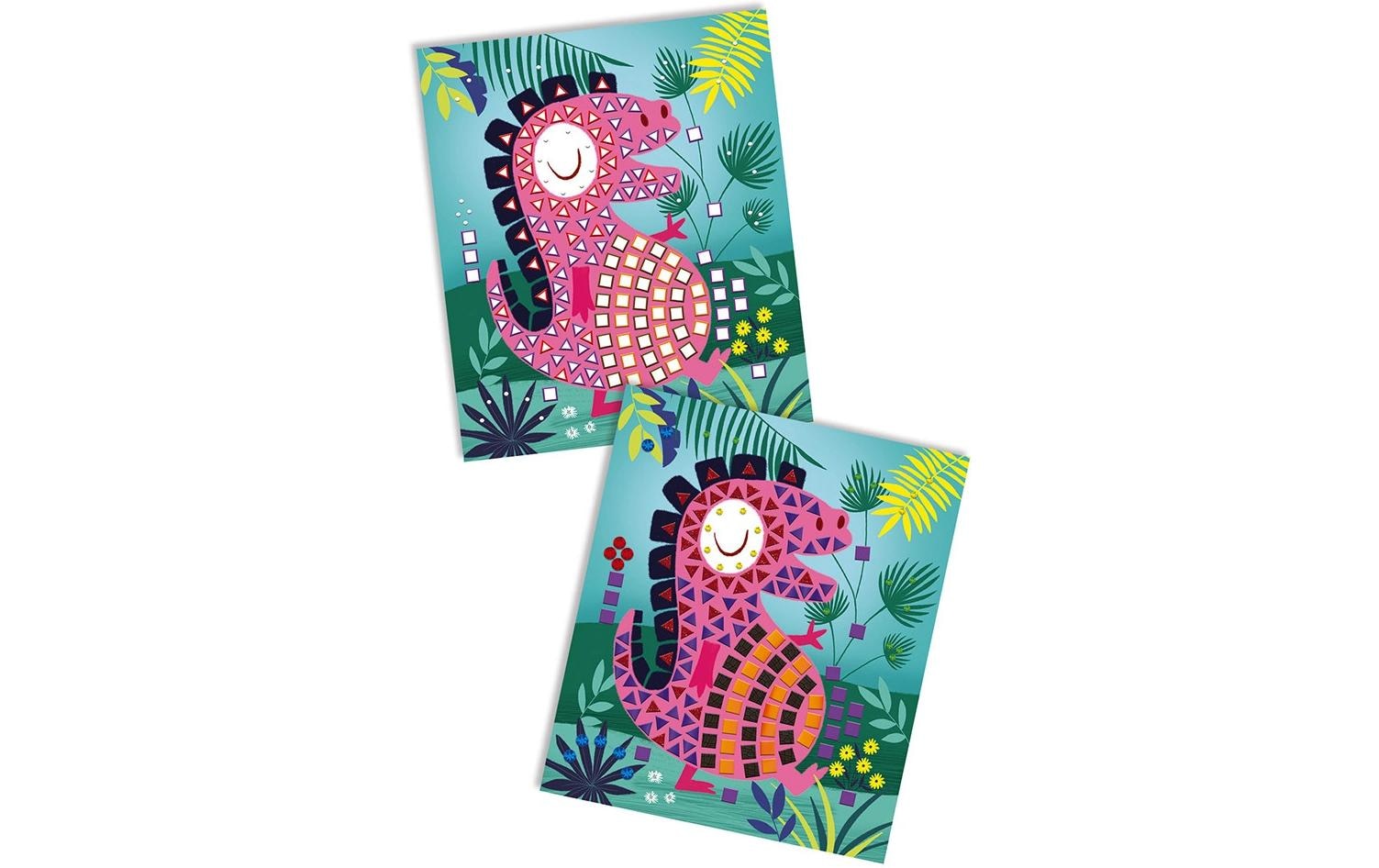 Janod Kreativset »Bastelset Dinosaurier Mosaik«