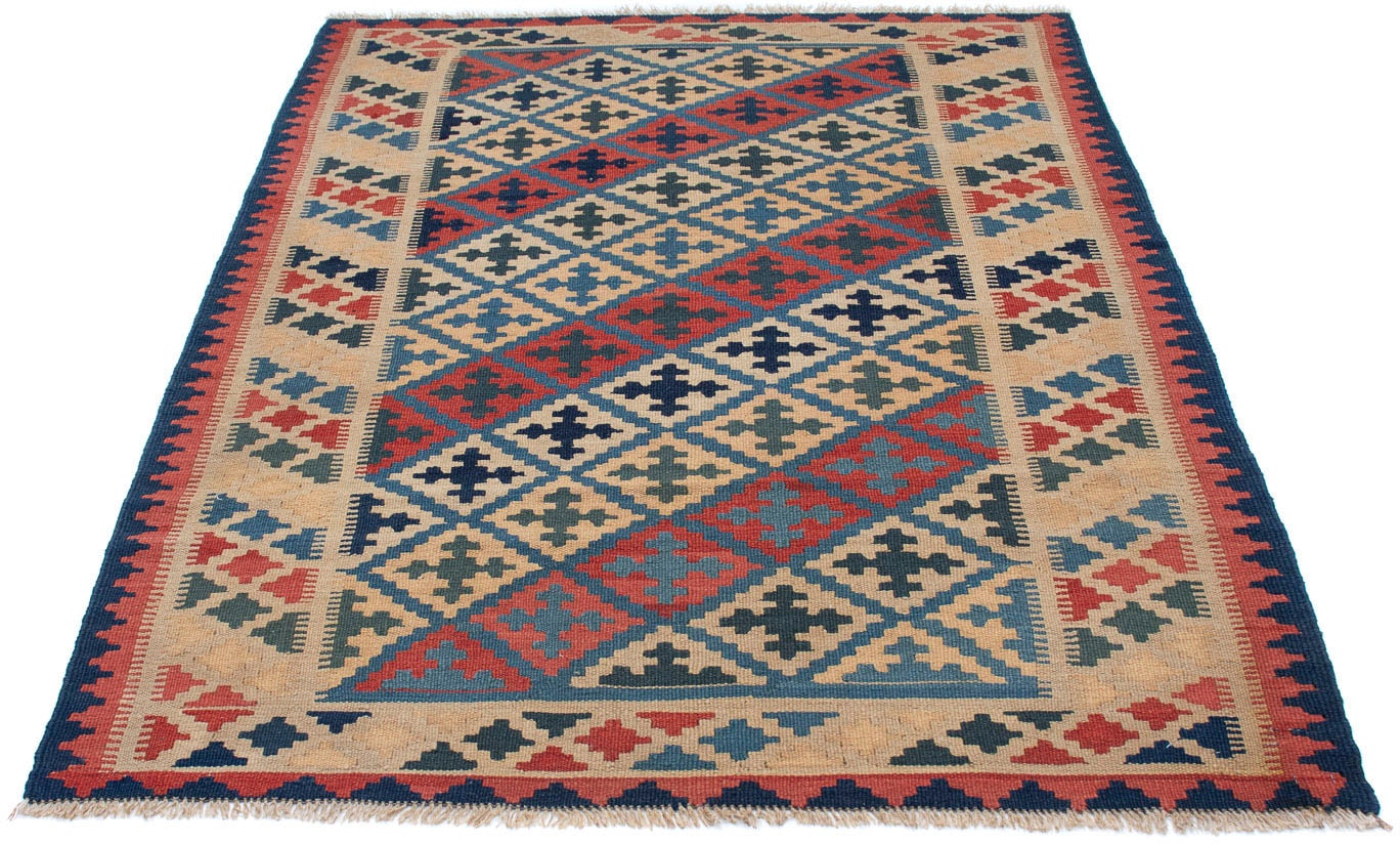 morgenland Wollteppich »Kelim Fars Nomadisch 176 x 130 cm«, rechteckig, 4 m günstig online kaufen