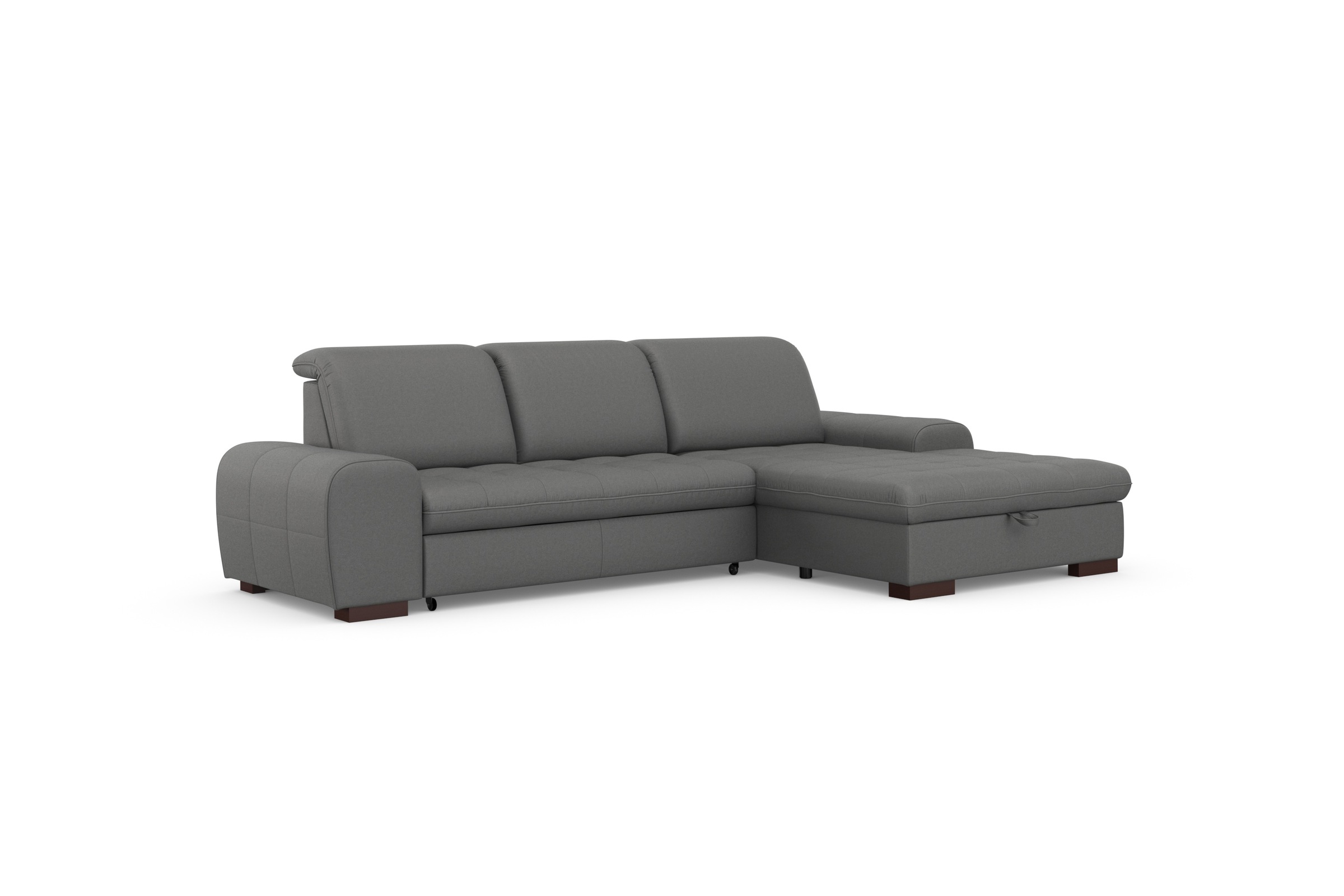 sit&more Ecksofa »Luxor L-Form«, wahlweise mit Bettfunktion, Bettkasten und Kopfteilverstellung