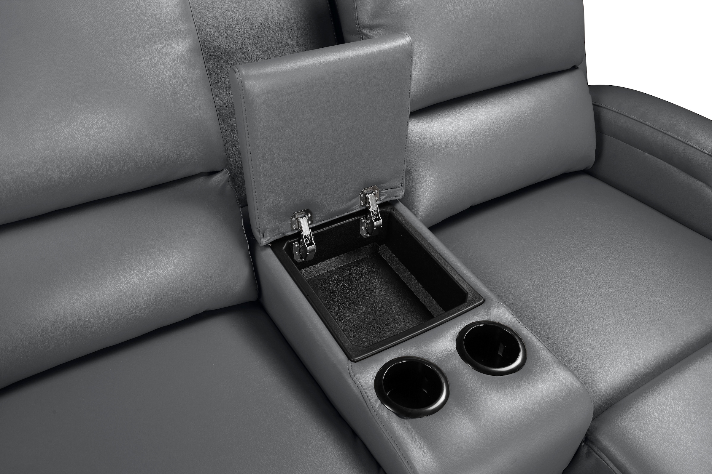 Home affaire Ecksofa »Napori Multimediasofa, 3er Kinosessel XXL, L-Form,«, Kinosofa mit Relaxfunktion, Getränkehalter, Staufach und Staukasten