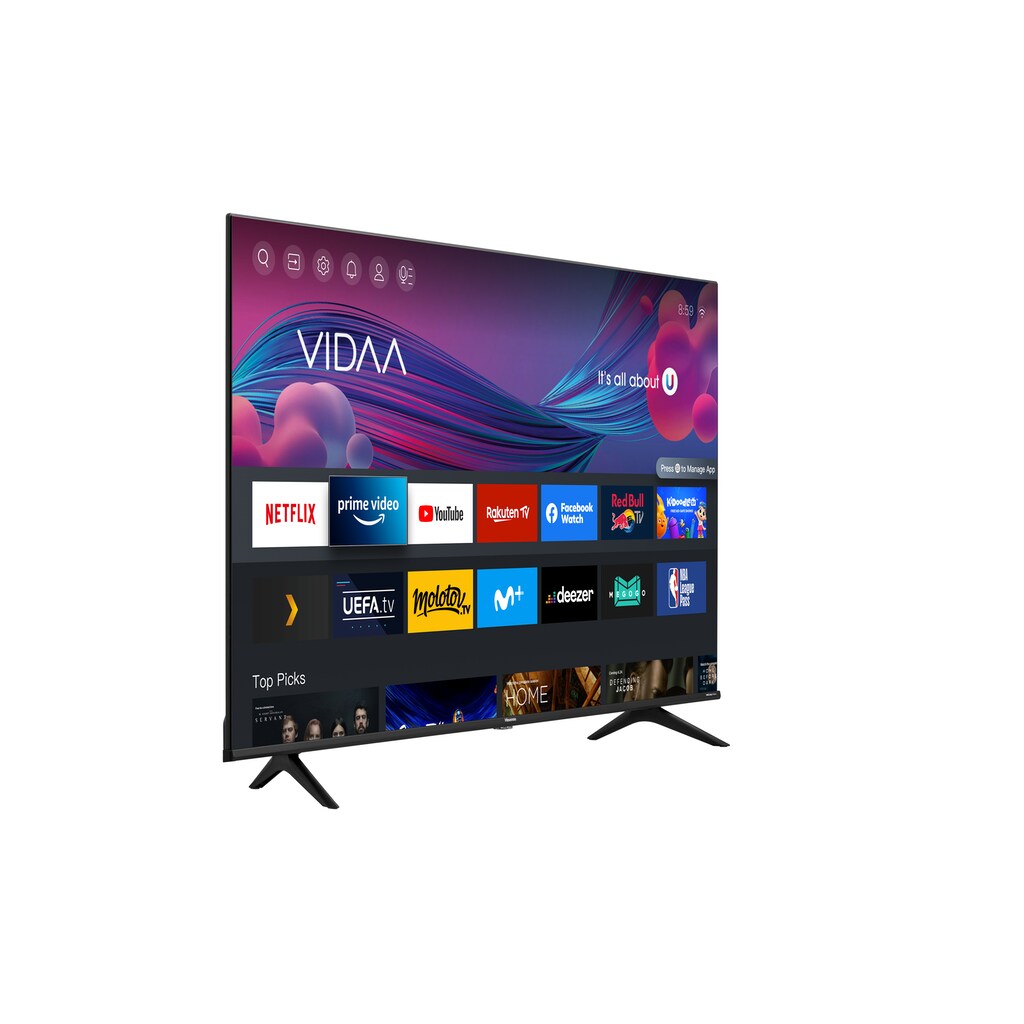 Hisense LED-Fernseher, 127 cm/50 Zoll, 4K Ultra HD, Smart-TV