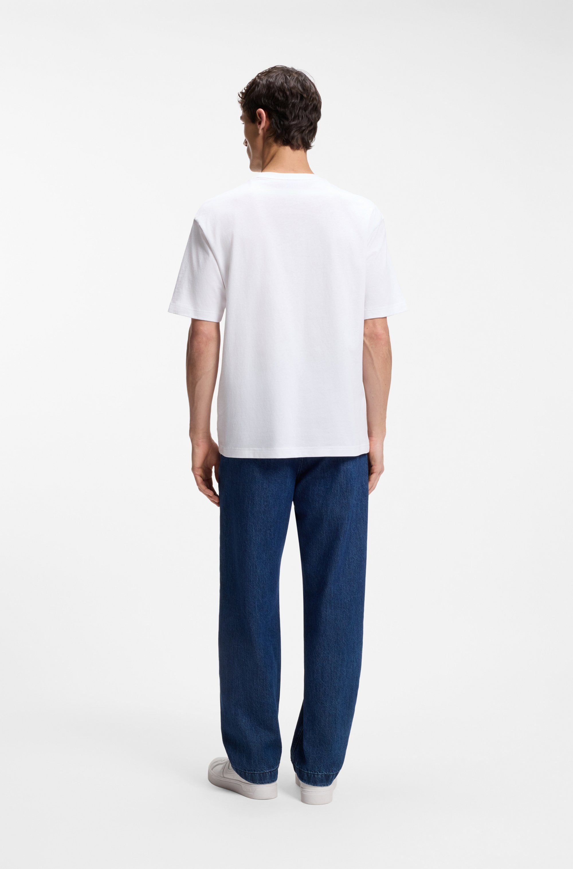 BOSS ORANGE T-Shirt »Te voyage« mit coolem Logo-Druck