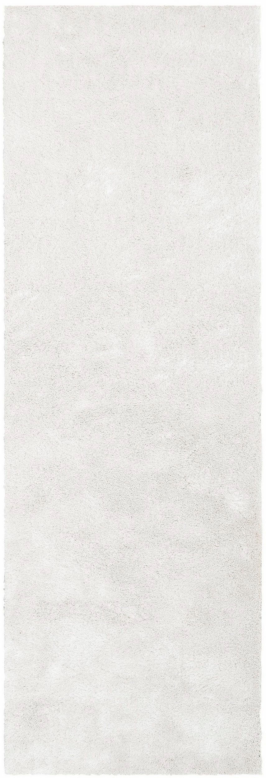 Bruno Banani Hochflor-Läufer »Dana Teppich, Kundenliebling«, rechteckig, 30 mm Höhe, Brücke, uni, weich, Mikrofaser, Diele, Flur, Wohnzimmer, Schlafzimmer