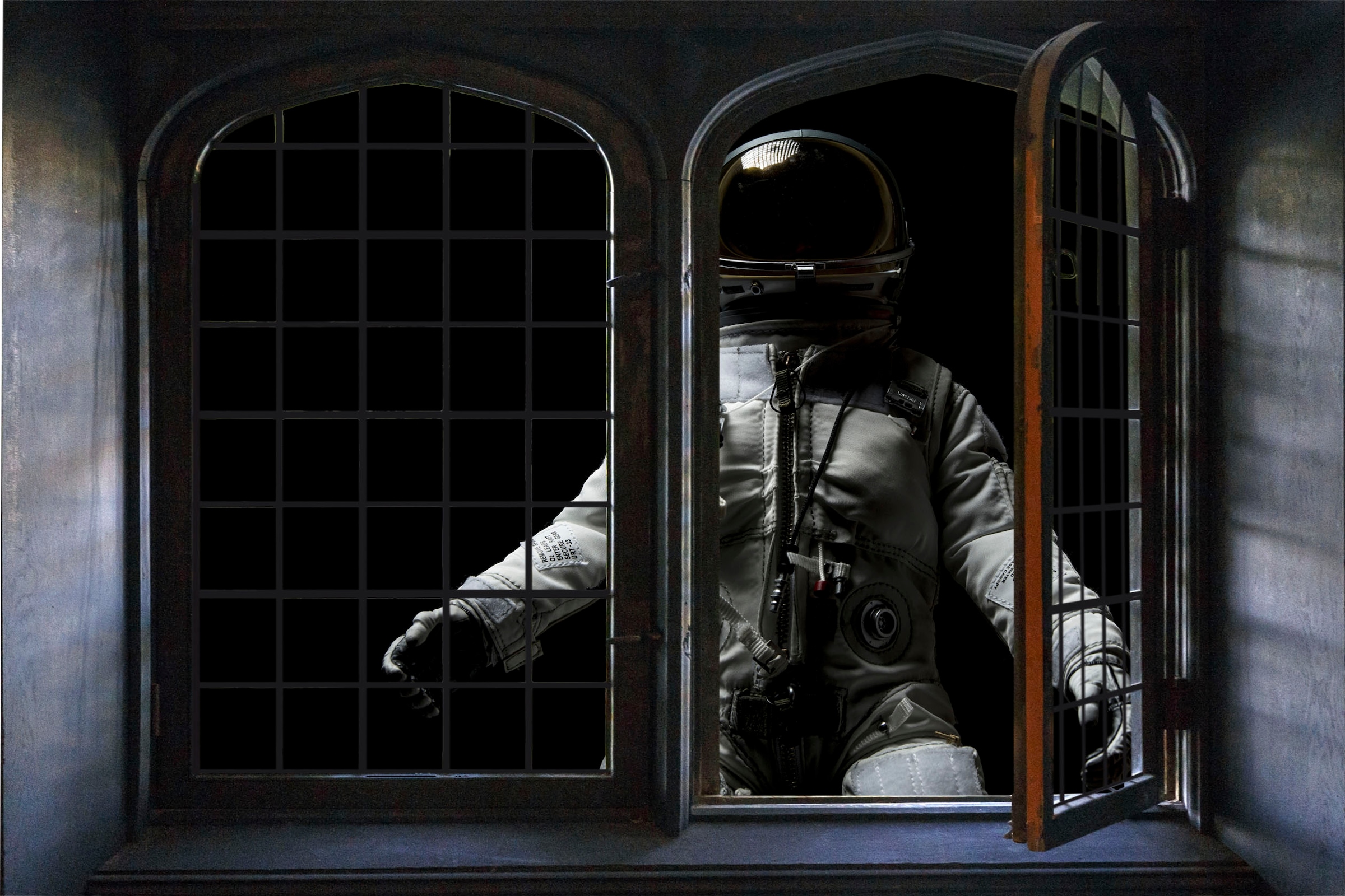 queence Wandsticker »Astronaut« Wandsticker, Wandbild, selbstklebend, 3D, F günstig online kaufen