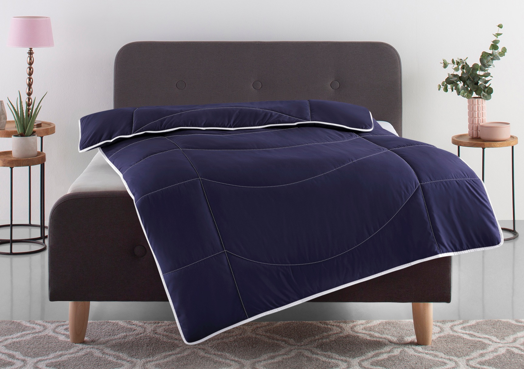 my home Microfaserbettdecke »Microlux, Bettdecke 135x200 cm, und Übergrößen günstig online kaufen