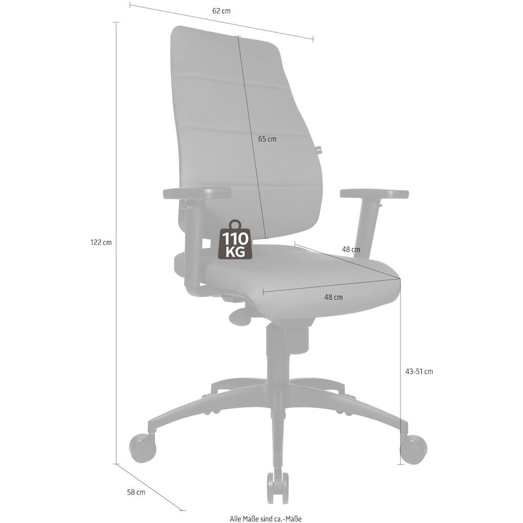 TOPSTAR Bürostuhl »Syncro Soft«