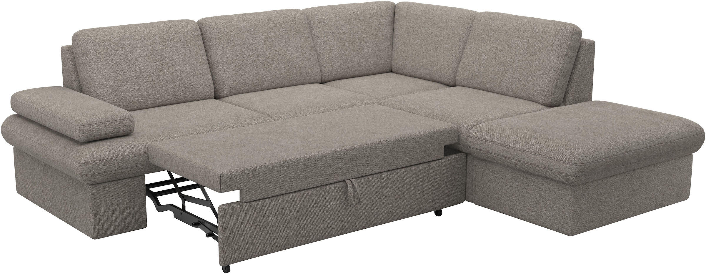 sit&more Ecksofa »Moreno«, mit Armteilverstellung,wahlweise mit Bettfunktion