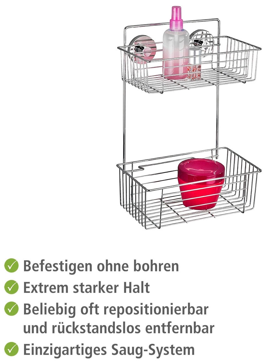 WENKO Duschablage »Bari«, 2 Etagen