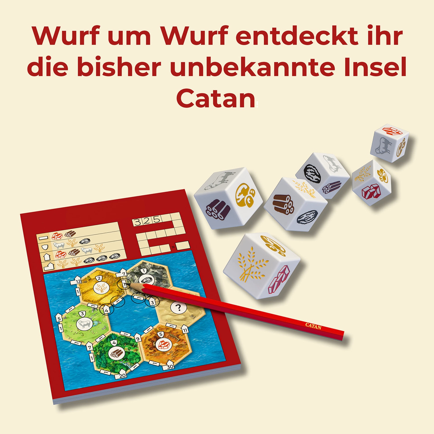Kosmos Spiel »CATAN Das Würfelspiel«
