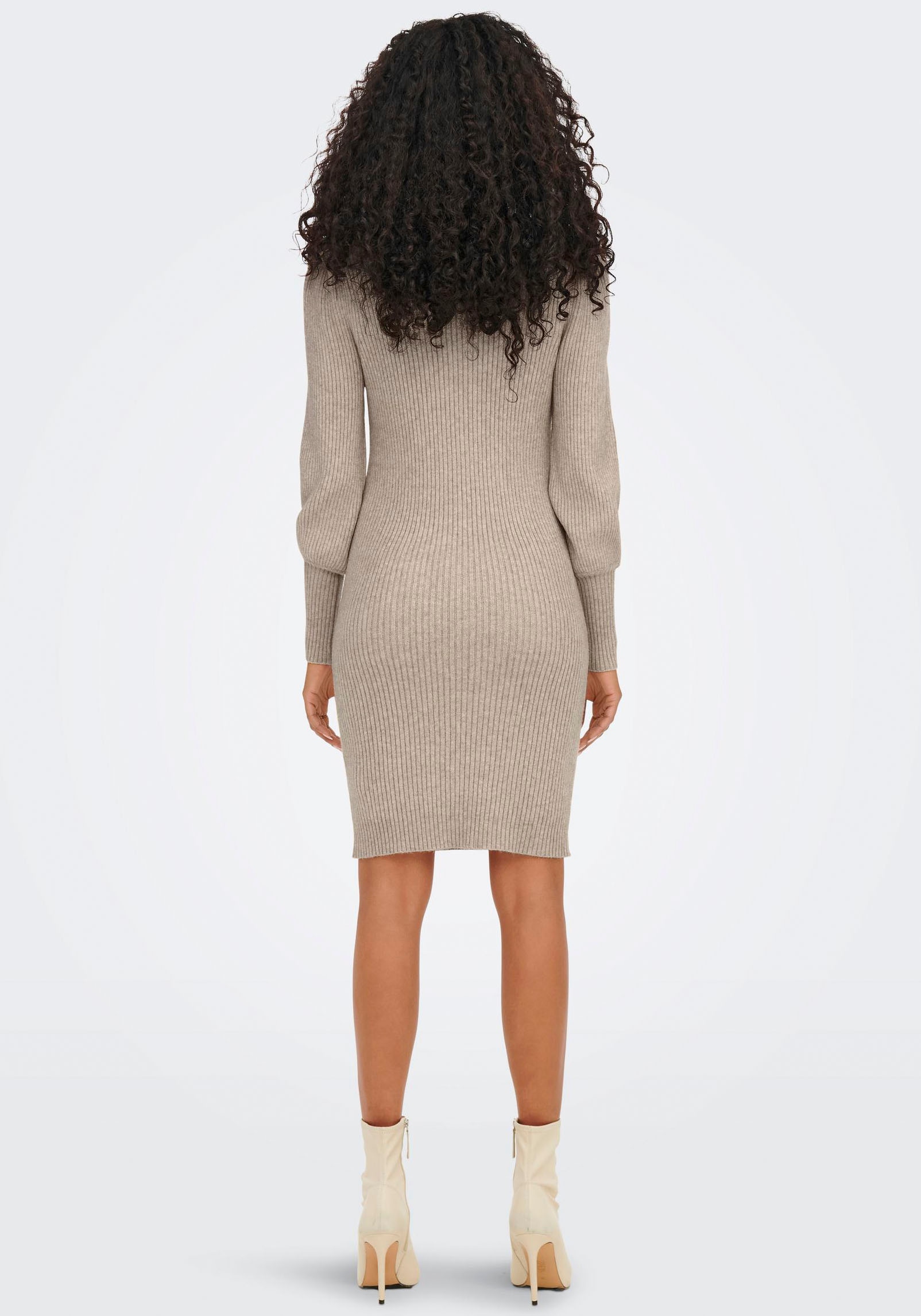 ONLY Strickkleid »ONLKATIA L/S DRESS KNT NOOS«