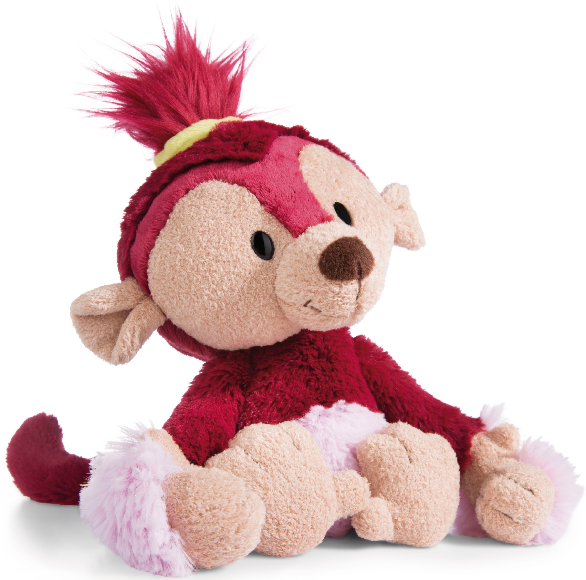 Nici Kuscheltier »Spring Summer, Affe Tuula, 25 cm«, schlenkernd; enthält recyceltes Material (Global Recycled Standard)