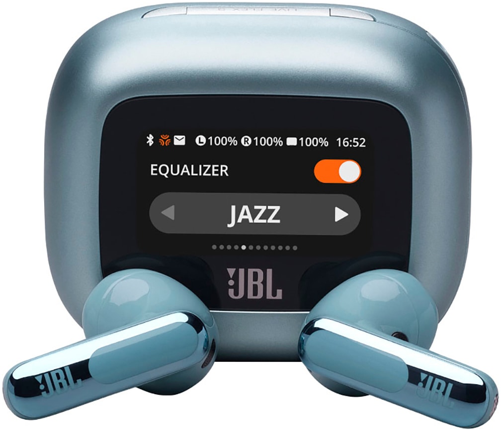 JBL wireless In-Ear-Kopfhörer »LIVE FLEX 3«, A2DP Bluetooth, Adaptive Noise-Cancelling-Multi-Point-Verbindung-Hi-Res, True Adaptive Noise Cancelling, IP54, Personi-Fi 3.0
