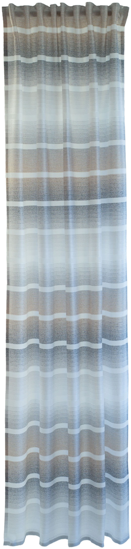 HOMING Vorhang »Namiko« verdeckte Schlaufen 1 Stk. tlg. blickdicht, Streife günstig online kaufen