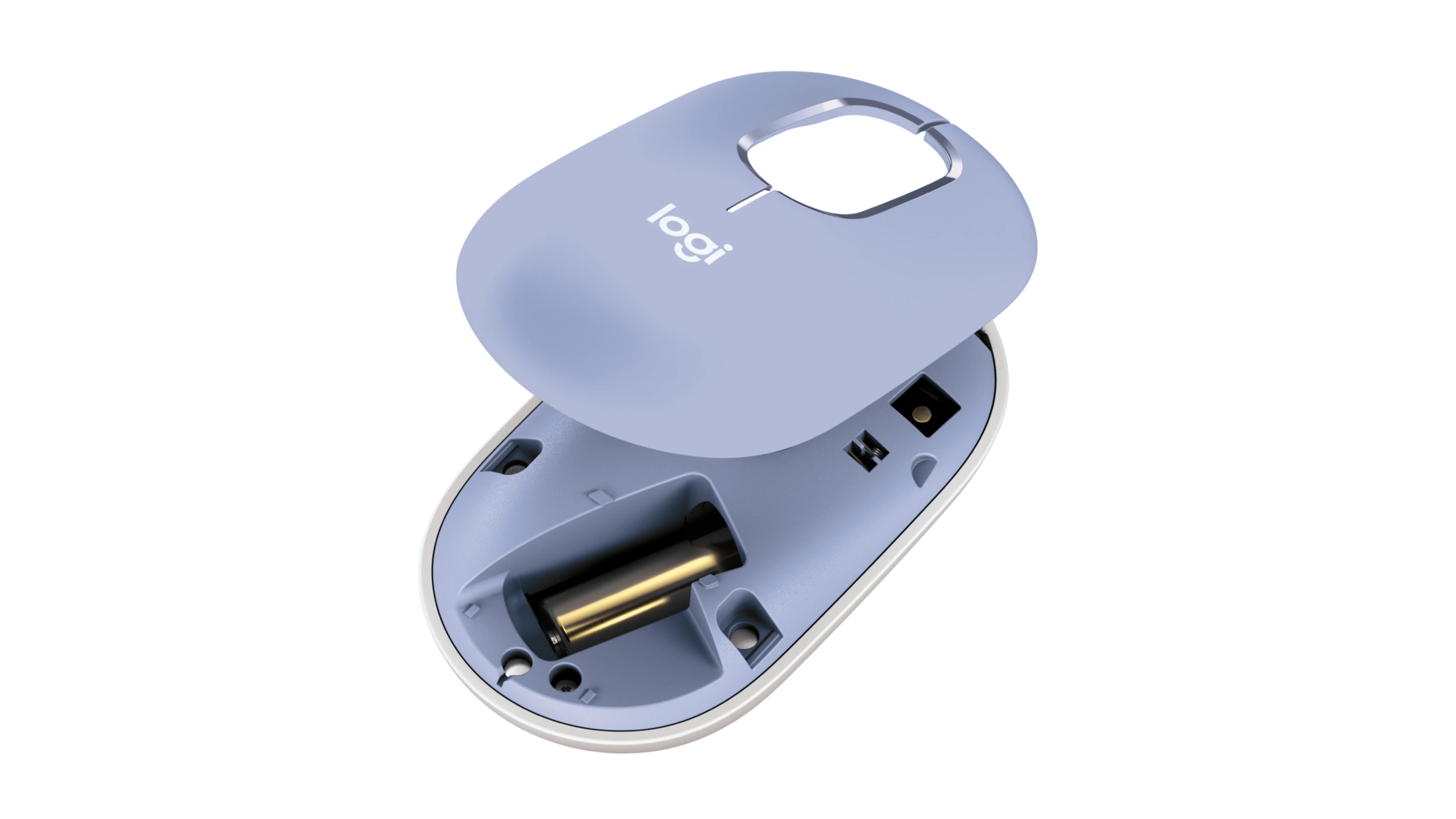 Logitech Gaming-Maus »POP Mouse with emoji - LILAC«, Bluetooth