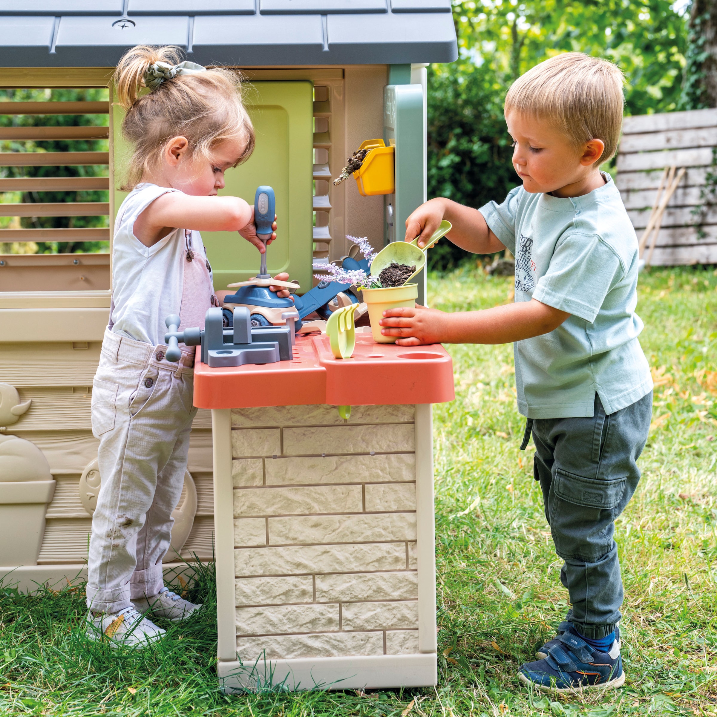 Smoby Spielhaus »Smoby Life Werkbank«